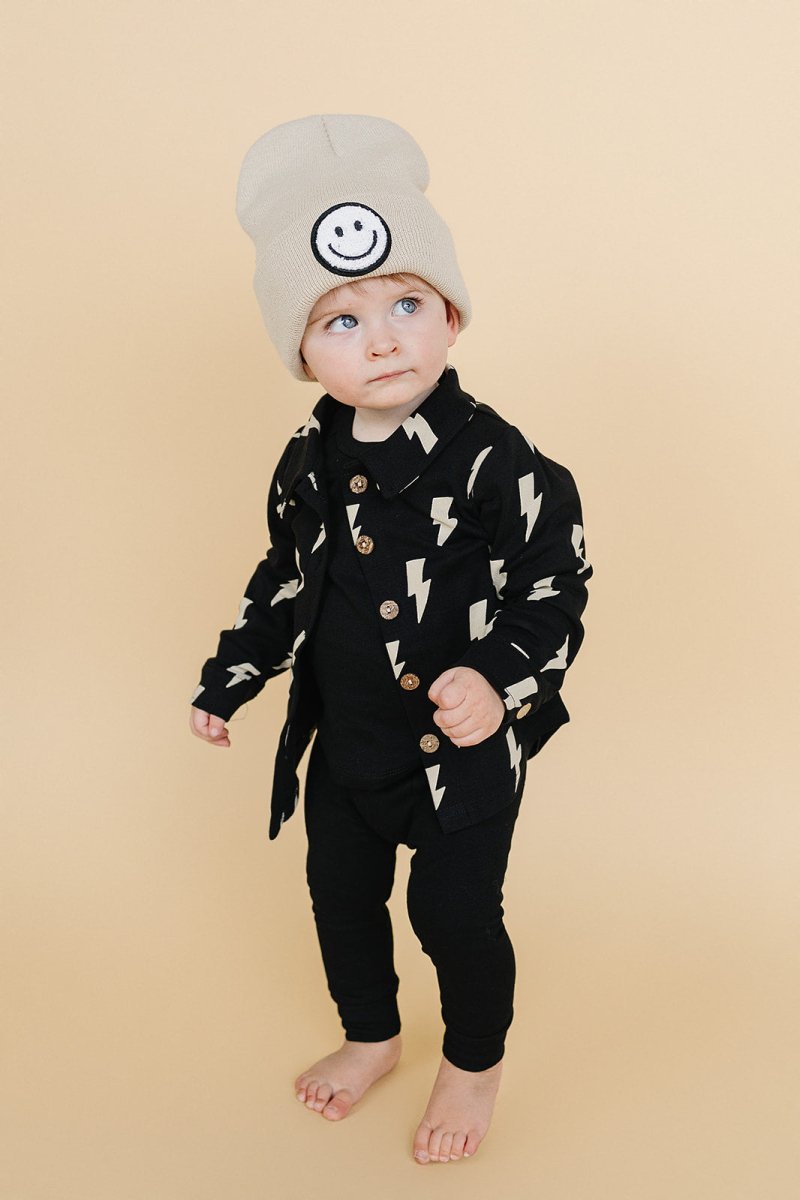 Shacket | Black Bolts - LITTLE RAD THINGS