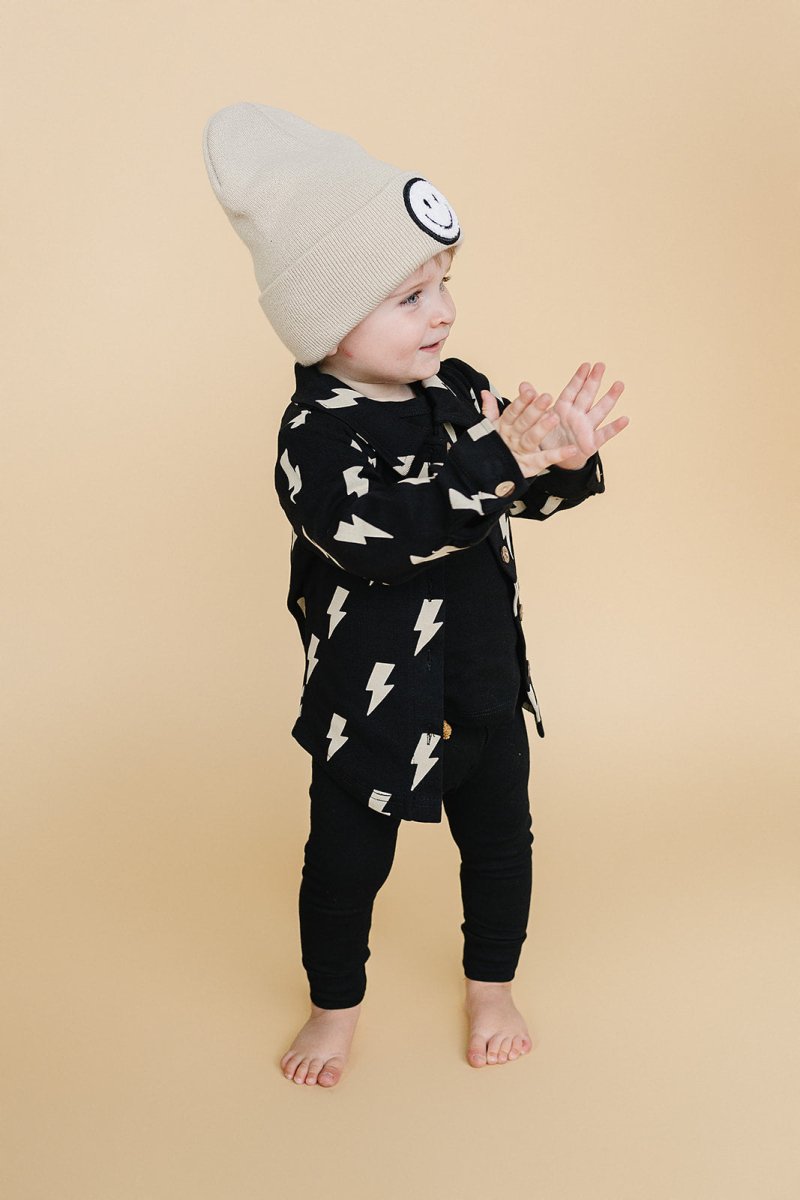 Shacket | Black Bolts - LITTLE RAD THINGS