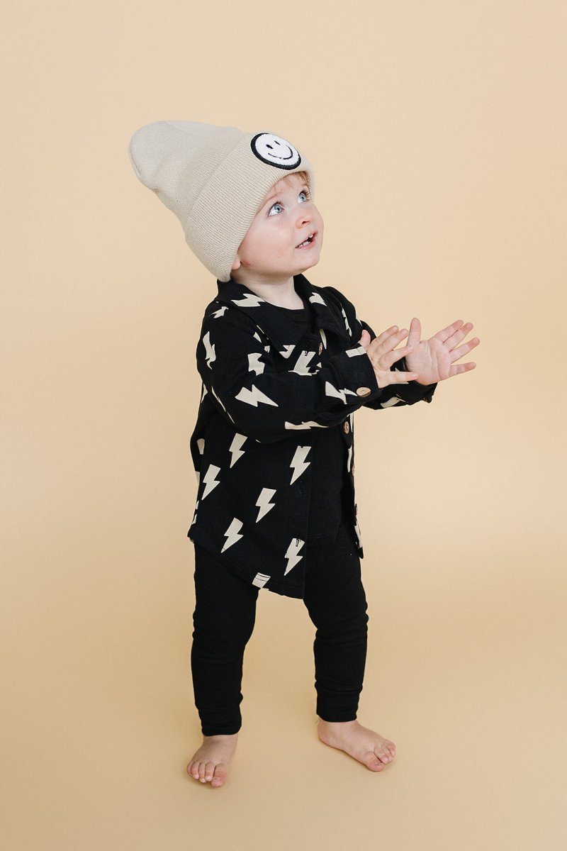 Shacket | Black Bolts - LITTLE RAD THINGS