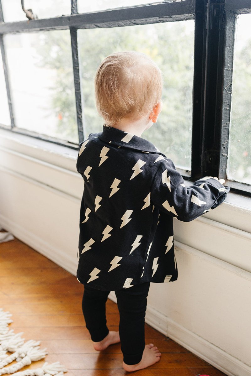 Shacket | Black Bolts - LITTLE RAD THINGS