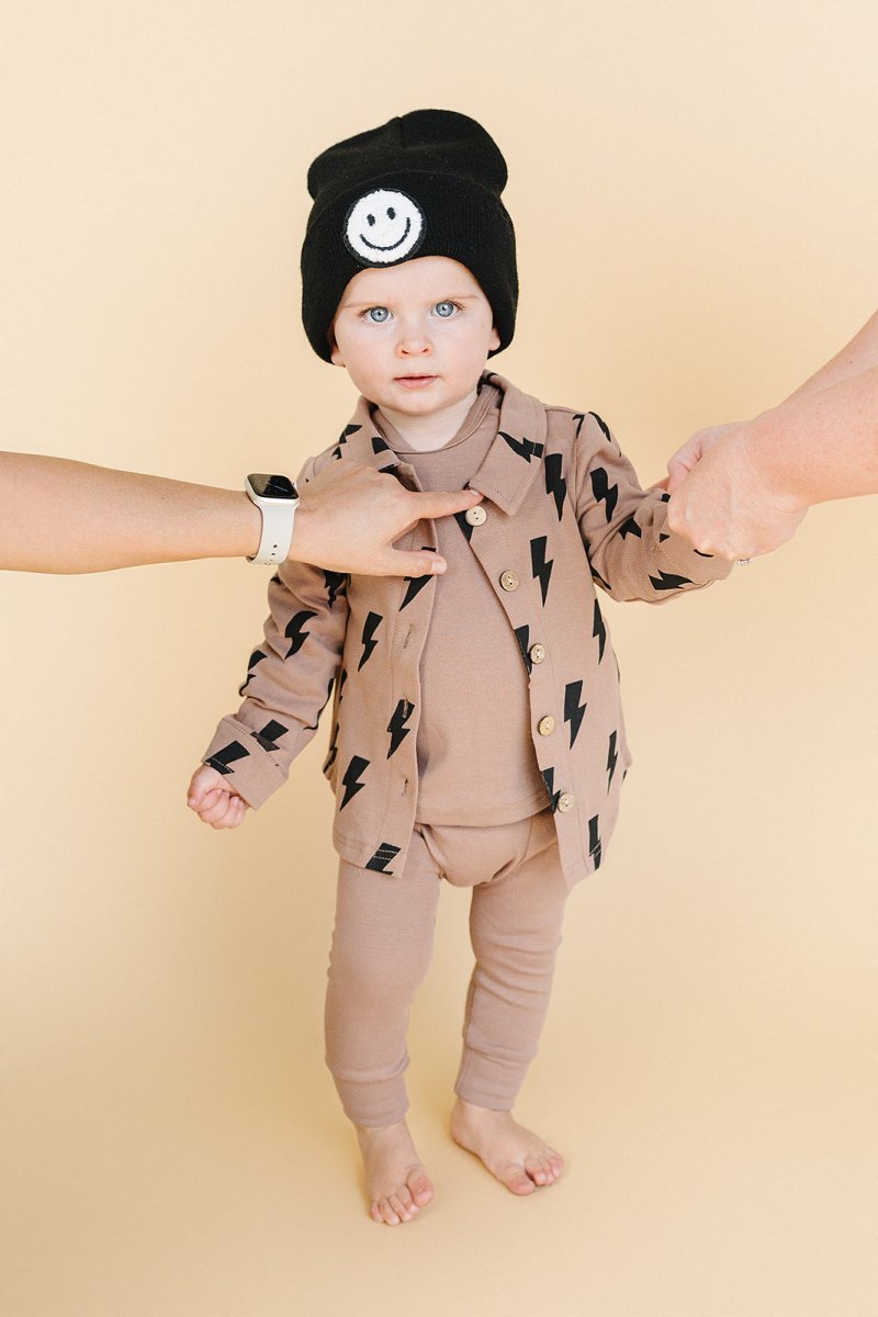 Shacket | Mocha Bolts - LITTLE RAD THINGS