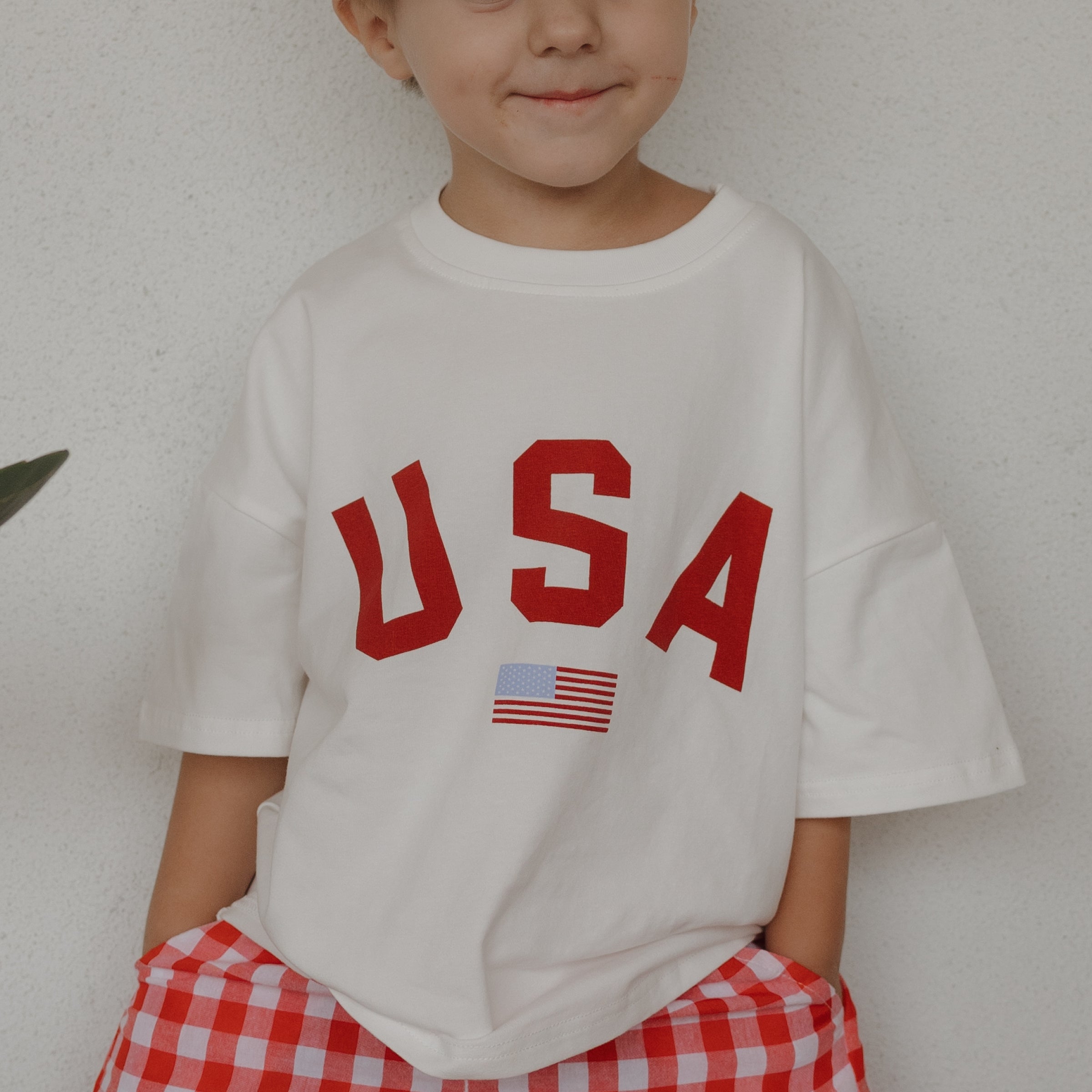 Child Cotton Tee | USA