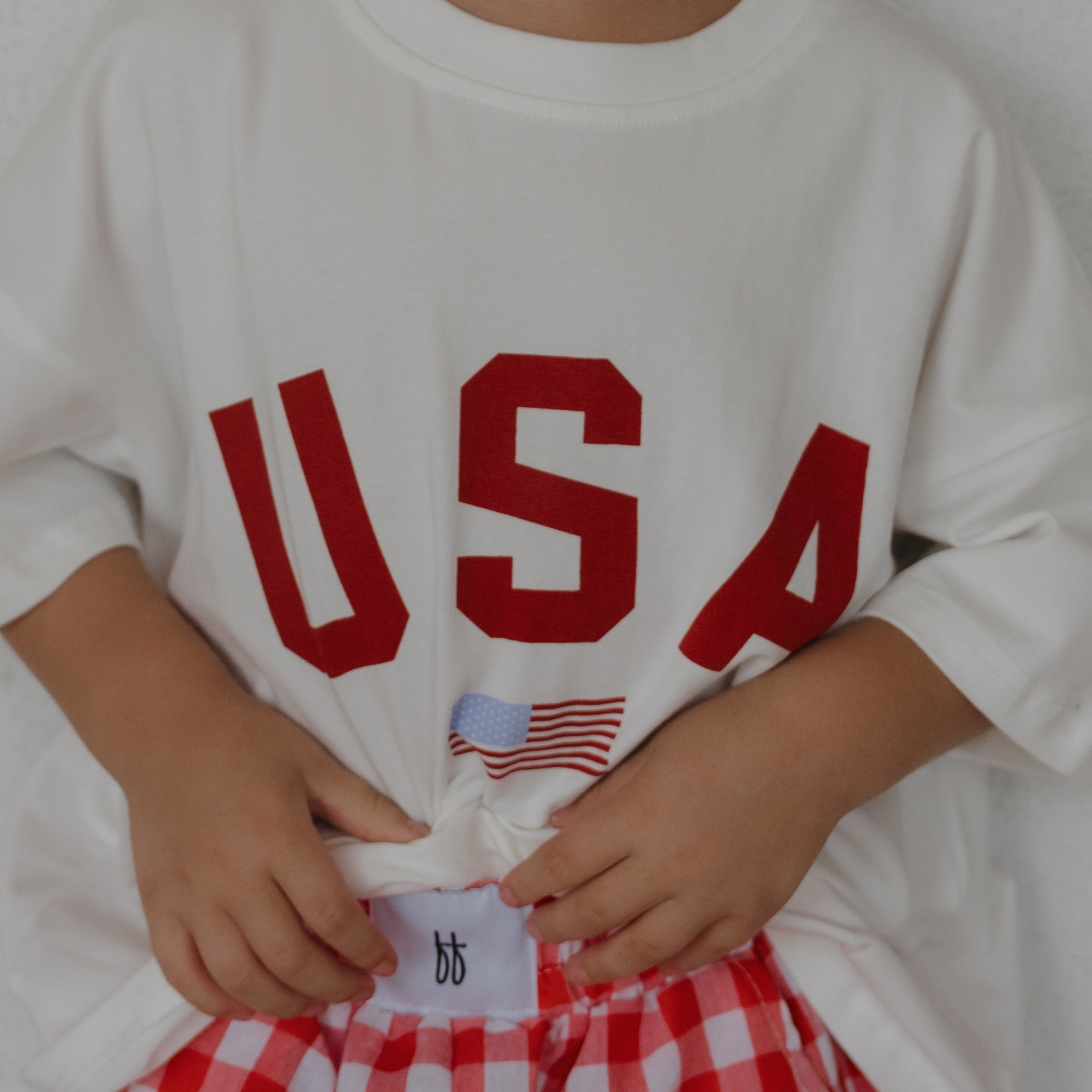 Child Cotton Tee | USA