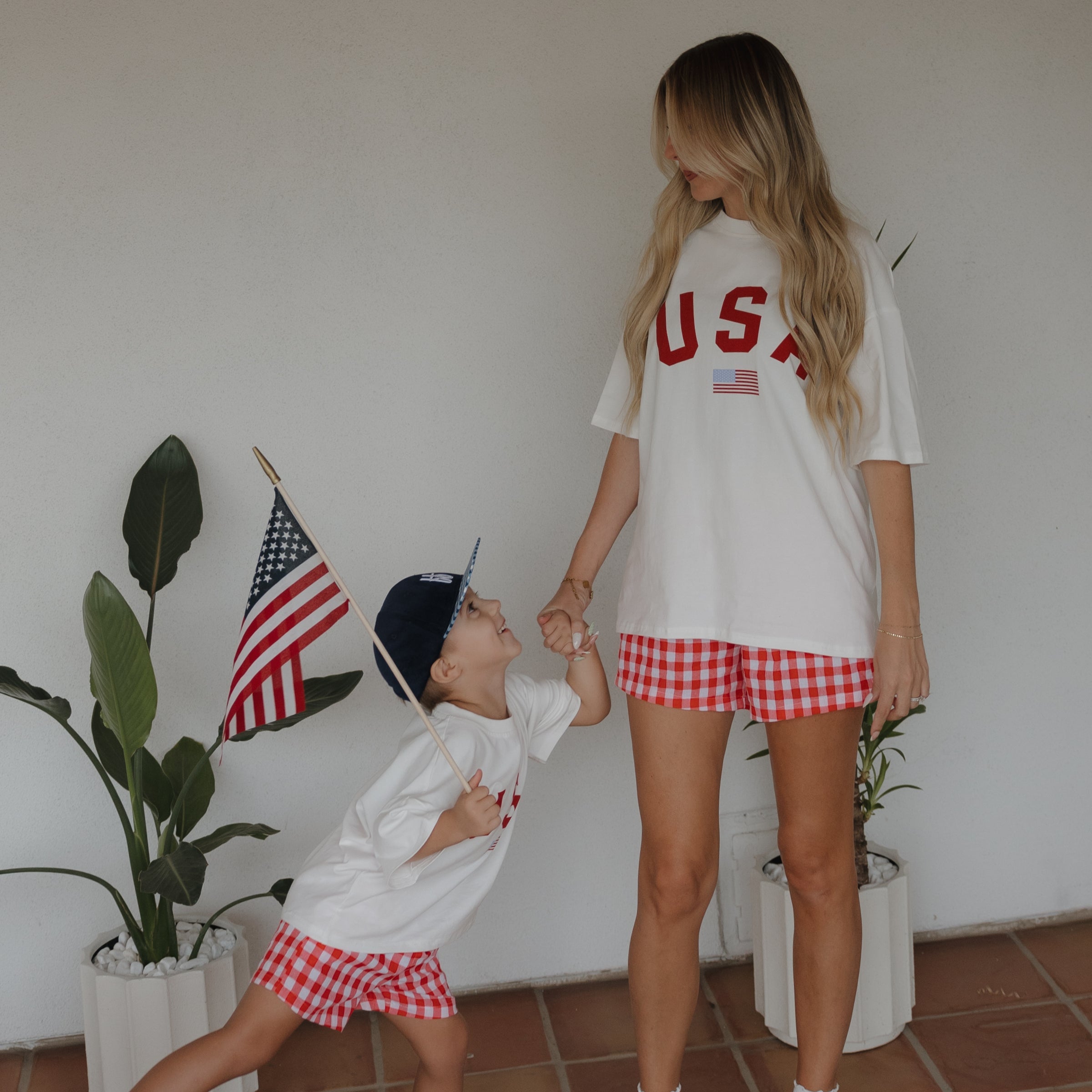 Women's Boxer Shorts | Scarlet Gingham