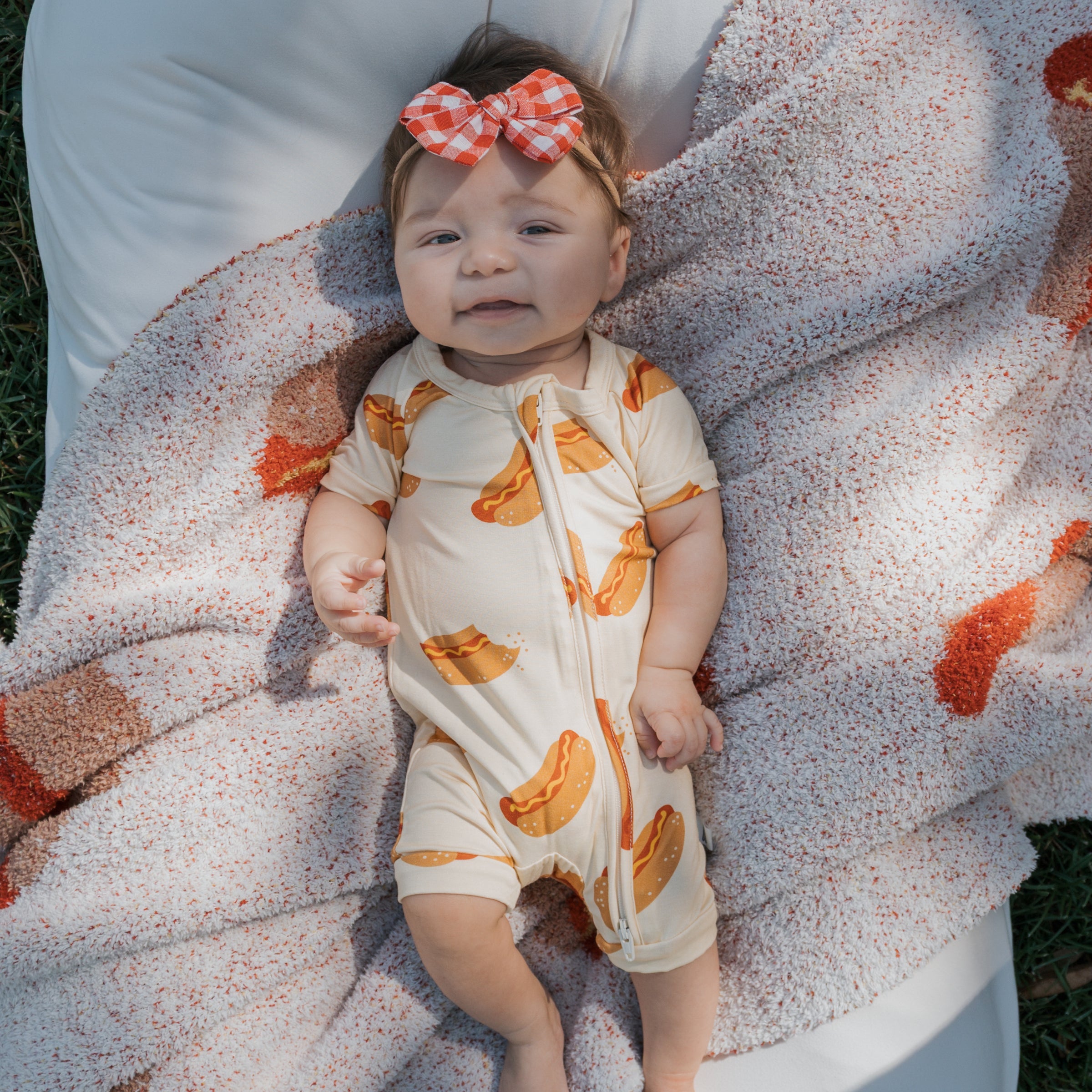 Shortie Bamboo Zip | Hot Dogs