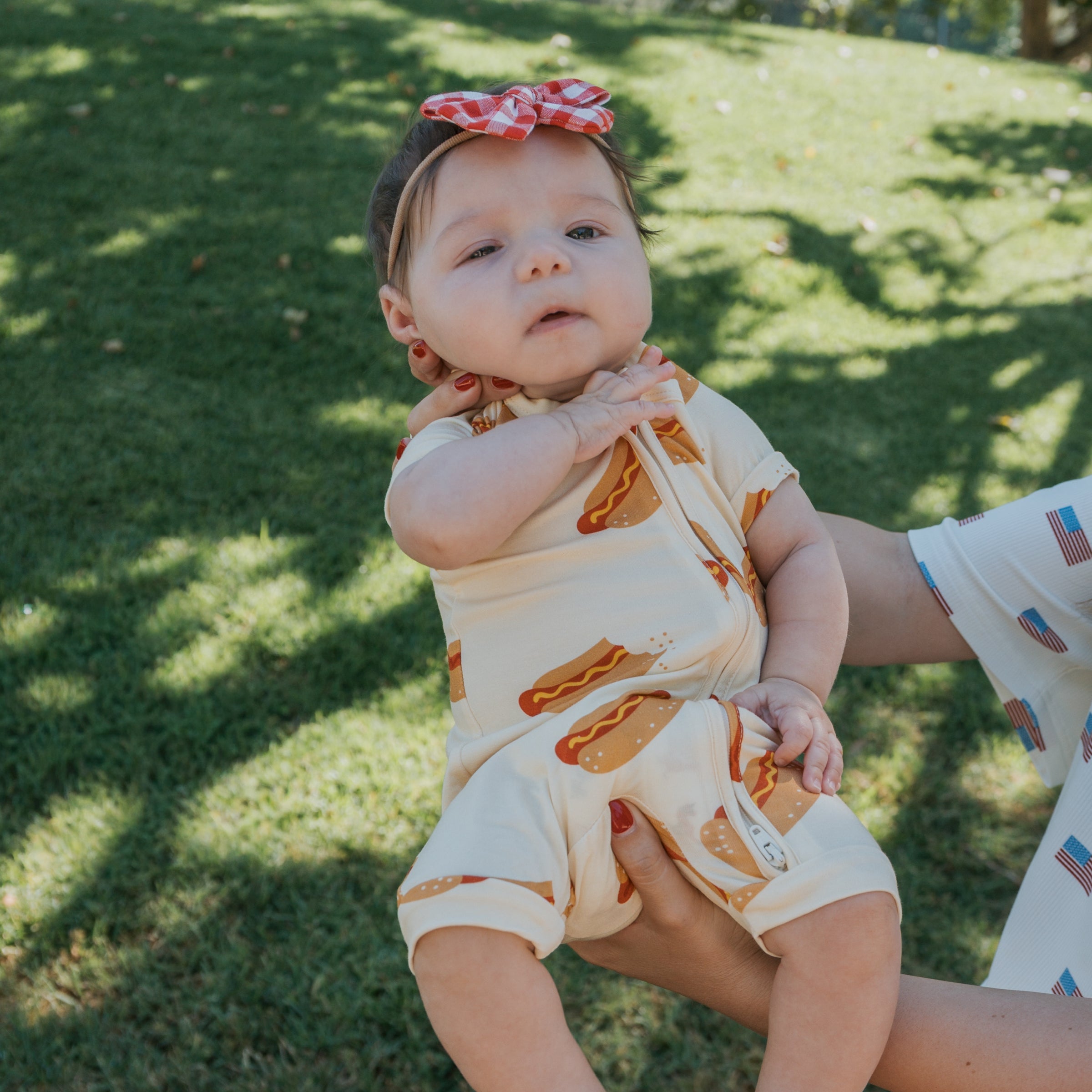 Shortie Bamboo Zip | Hot Dogs