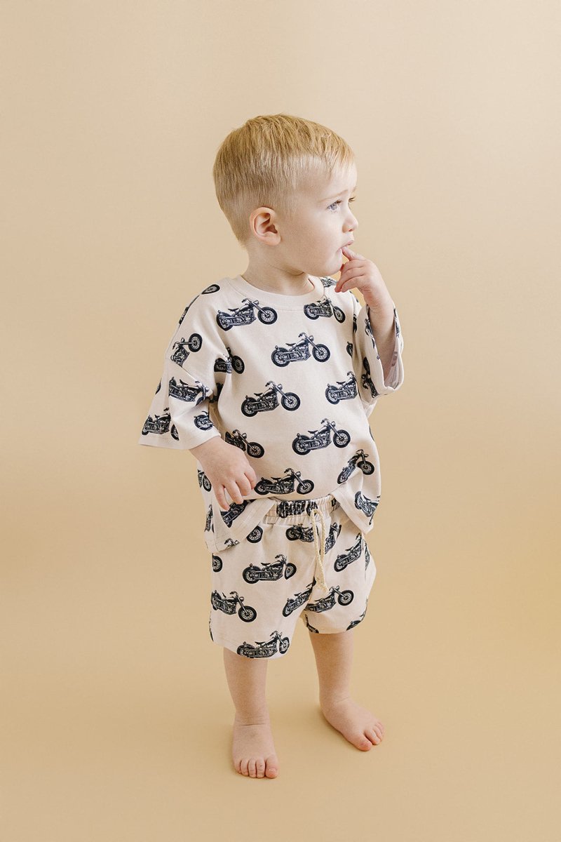 Shorts Set | Born to Ride - LITTLE RAD THINGS