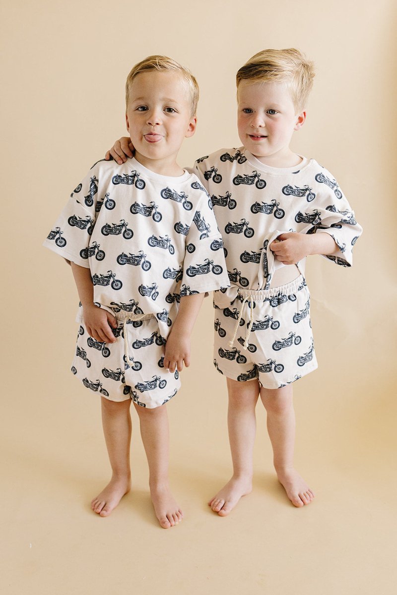 Shorts Set | Born to Ride - LITTLE RAD THINGS