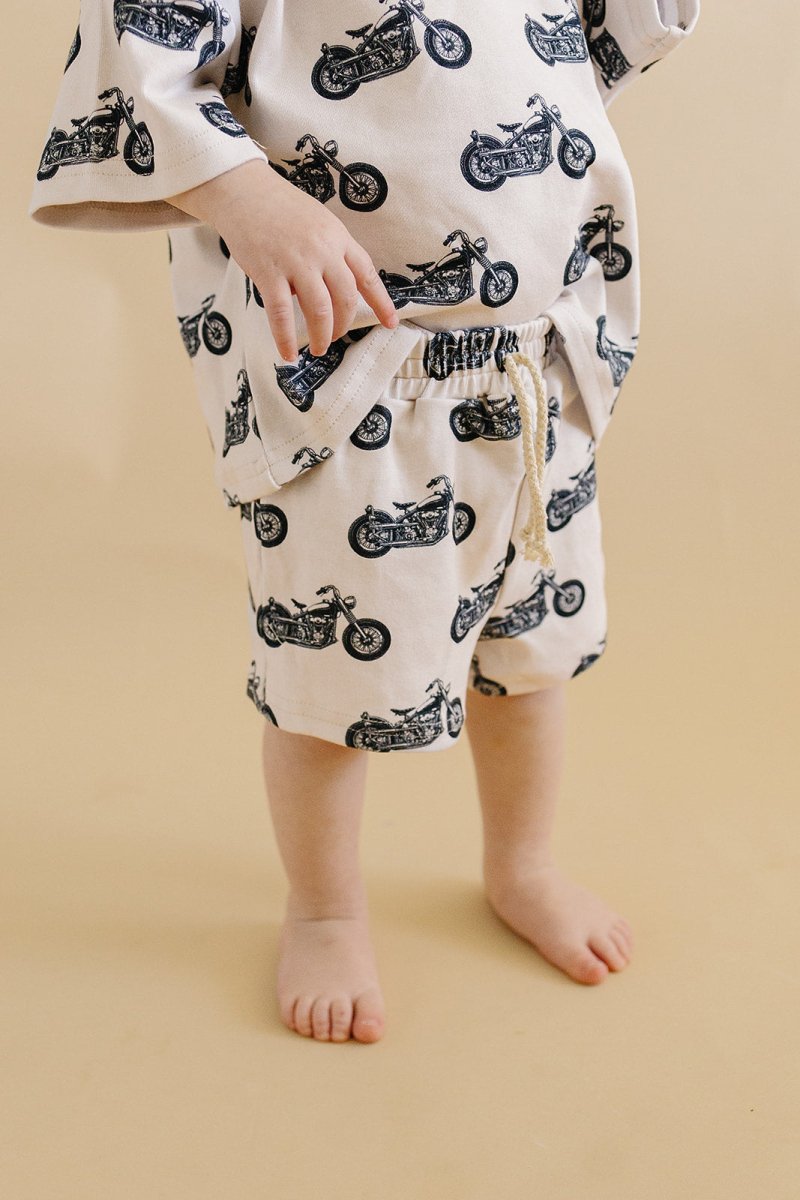 Shorts Set | Born to Ride - LITTLE RAD THINGS