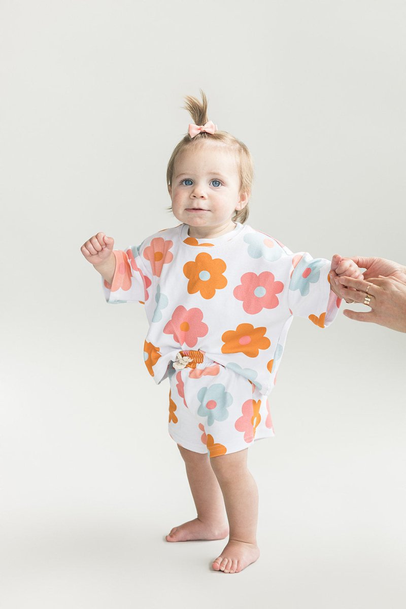 Shorts Set | Daisy Pop - LITTLE RAD THINGS