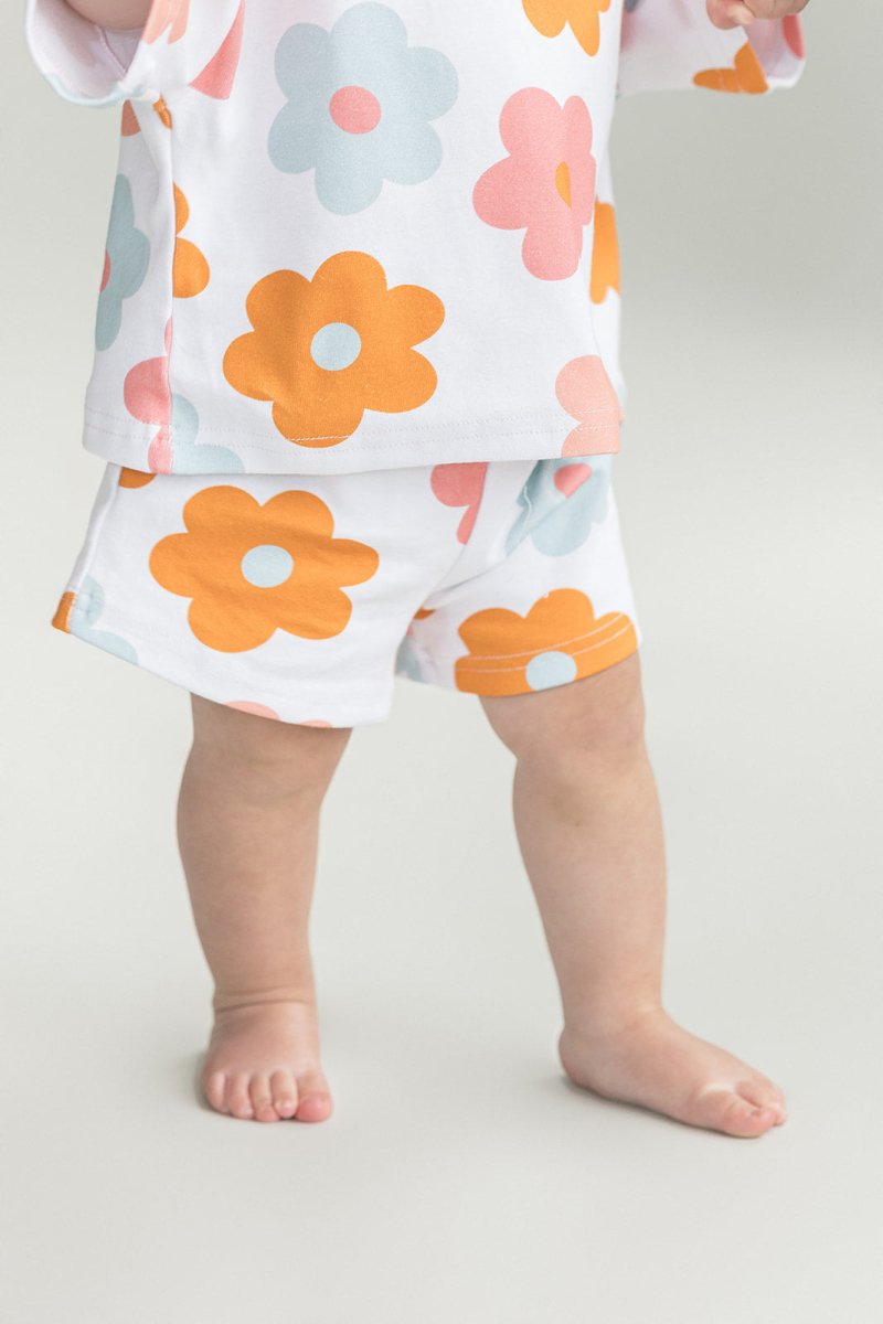 Shorts Set | Daisy Pop - LITTLE RAD THINGS
