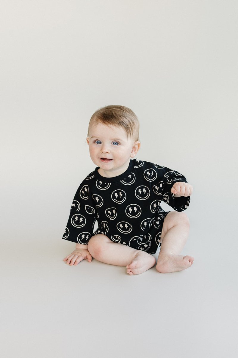 Shorts Set | Electric Smiley - LITTLE RAD THINGS