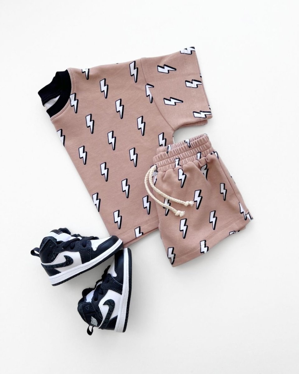 Shorts Set | Lightning Bolt - LITTLE RAD THINGS