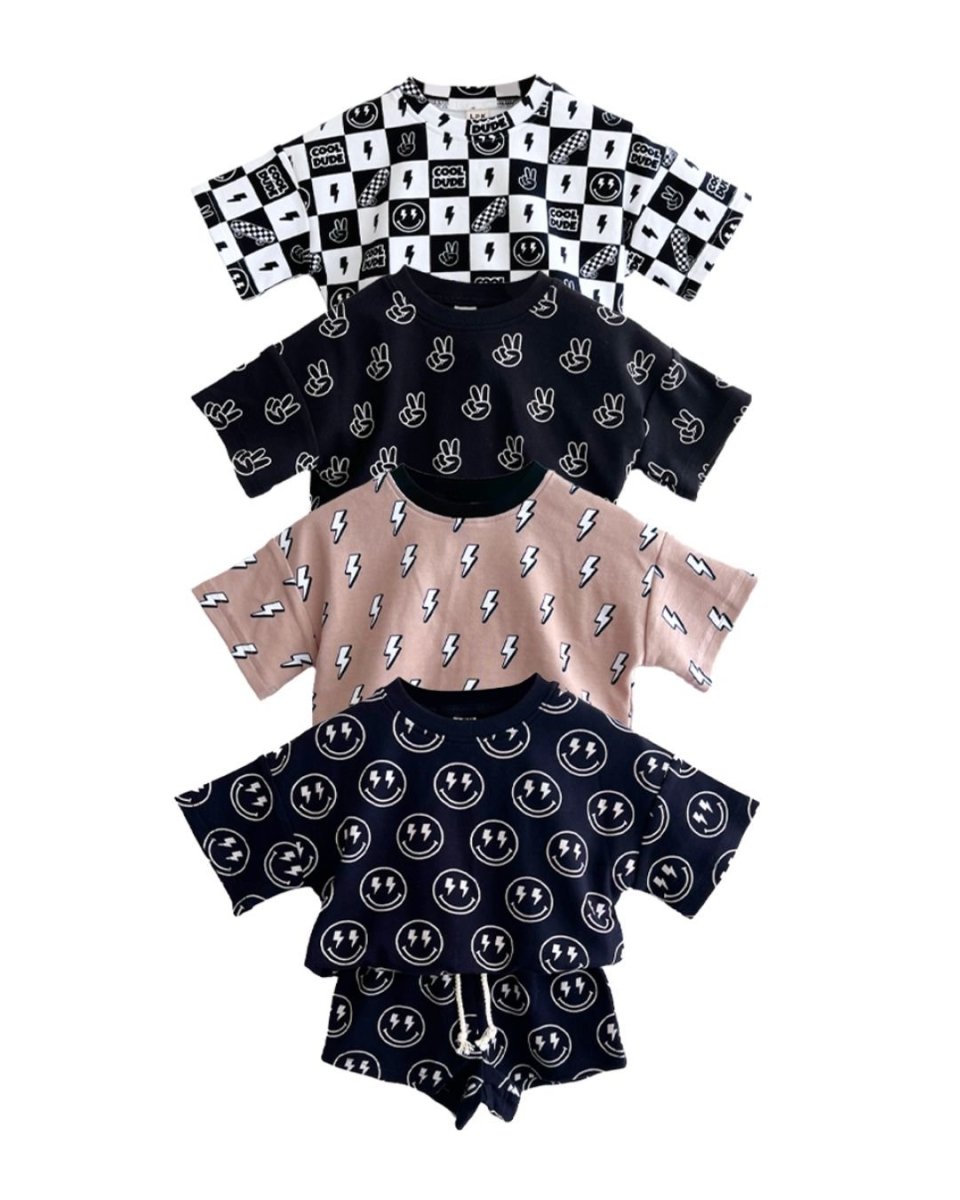 Shorts Set | Lightning Bolt - LITTLE RAD THINGS
