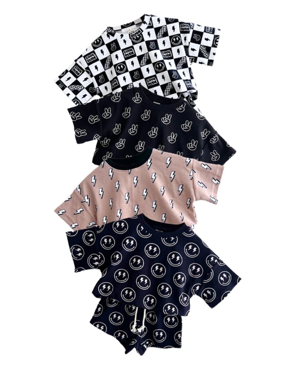Shorts Set | Lightning Bolt - LITTLE RAD THINGS
