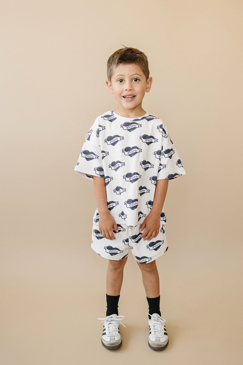 Shorts Set | Mom tattoo - LITTLE RAD THINGS