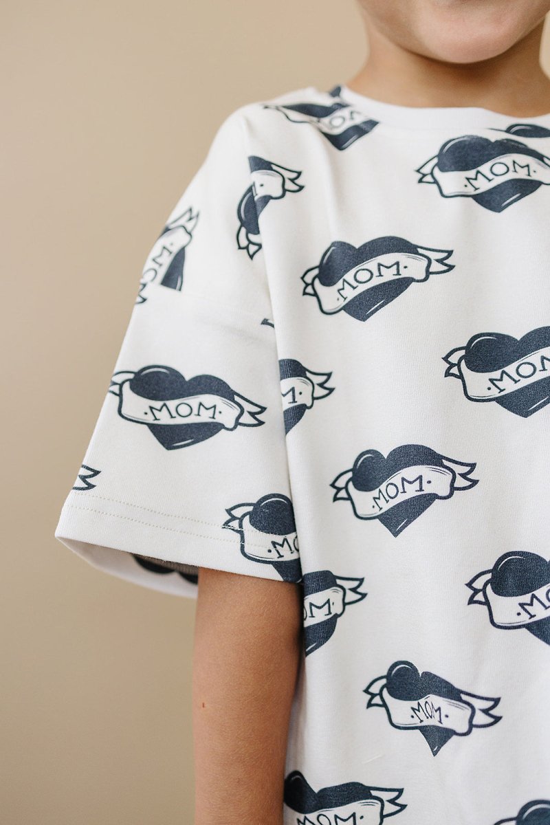 Shorts Set | Mom tattoo - LITTLE RAD THINGS