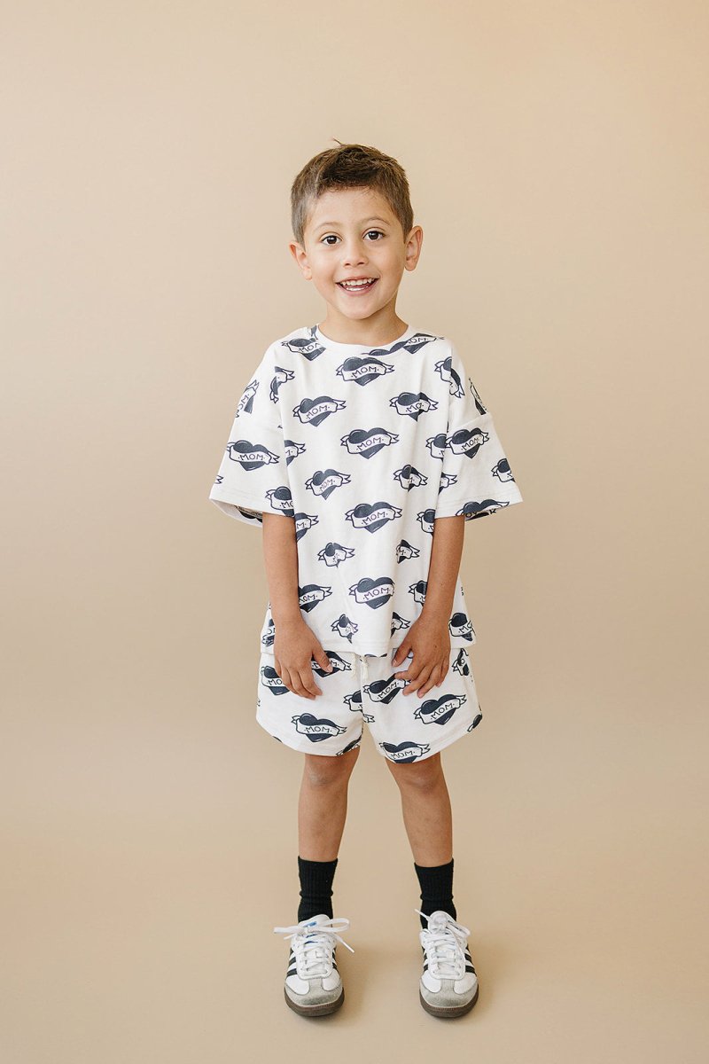 Shorts Set | Mom tattoo - LITTLE RAD THINGS