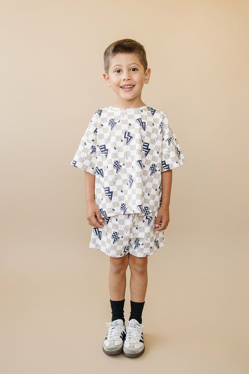 Shorts Set | Summer Bolts - LITTLE RAD THINGS