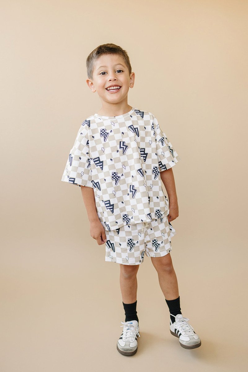 Shorts Set | Summer Bolts - LITTLE RAD THINGS