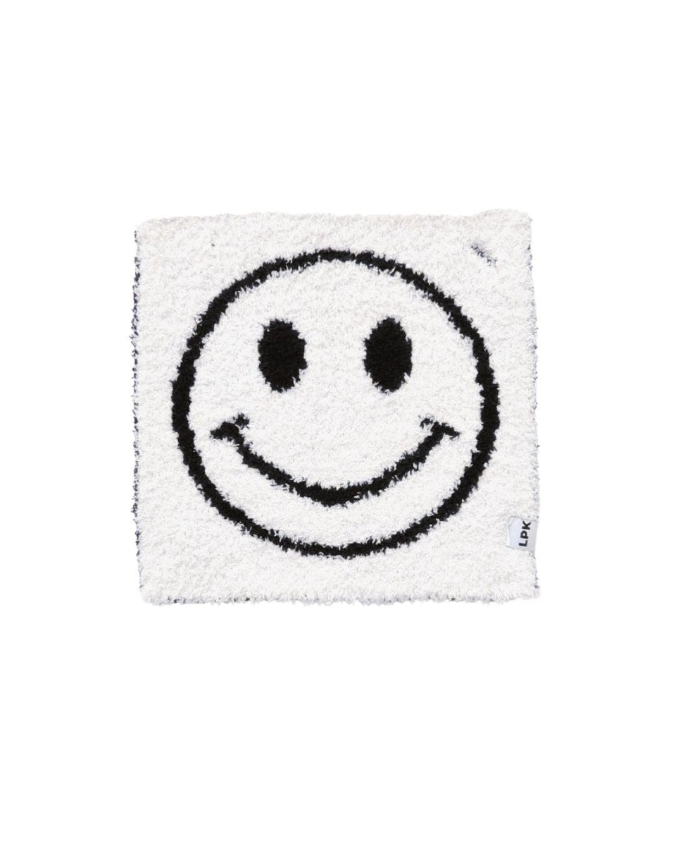 Smiley Plush Lovey | Black - LITTLE RAD THINGS