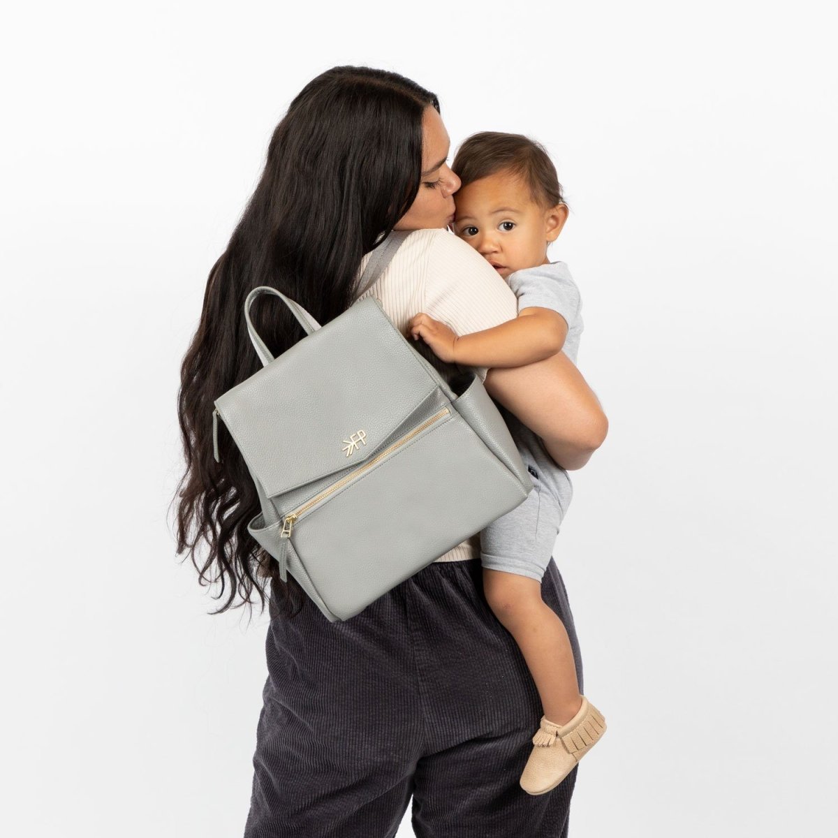 Stone Mini Classic Diaper Bag II - LITTLE RAD THINGS