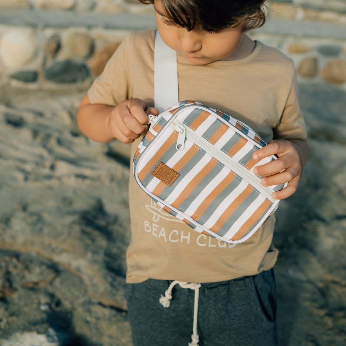 Sunset Stripe Mini Fanny Pack - LITTLE RAD THINGS