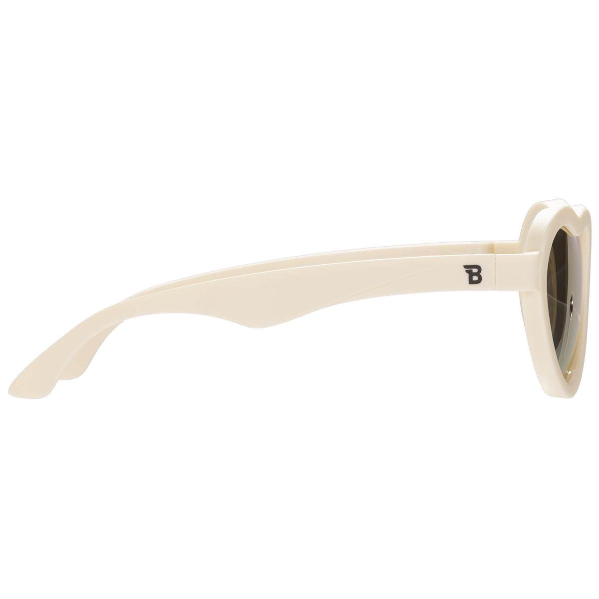 Sweet Cream Heart | Rose Gold Polarized Mirrored Lenses - LITTLE RAD THINGS