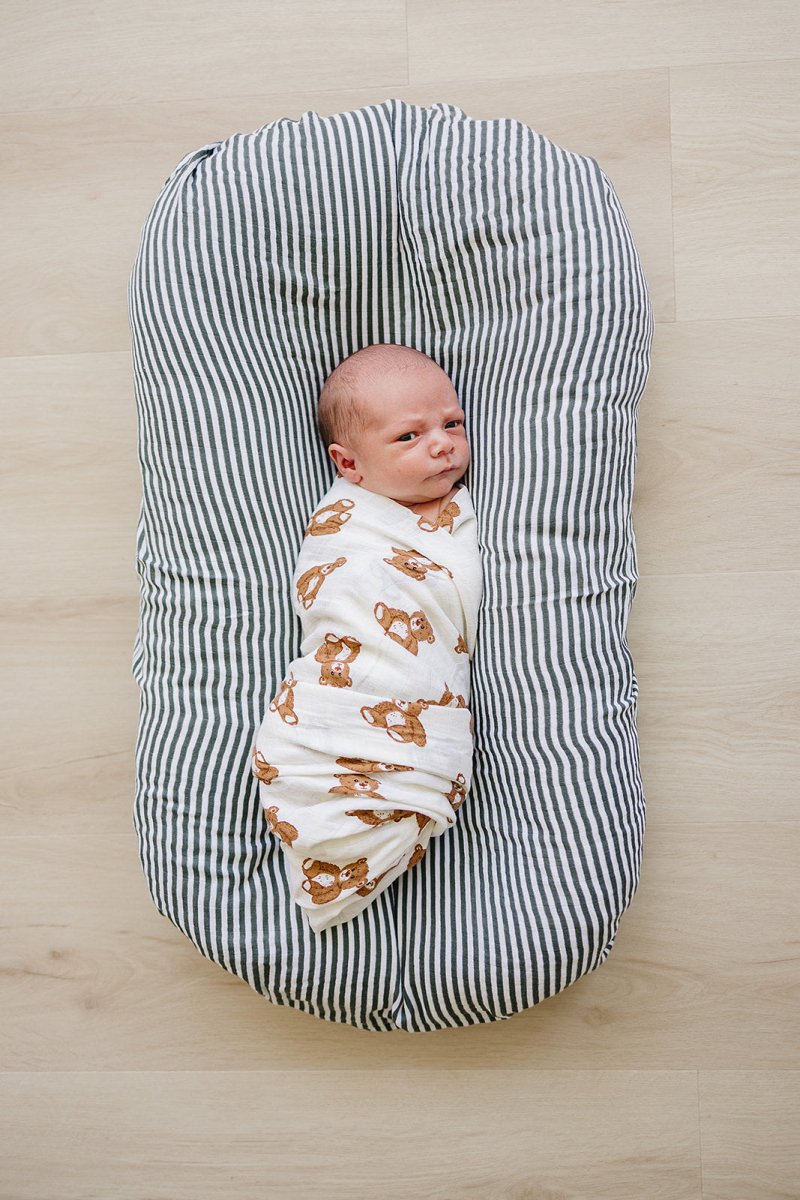Teddy Bear Swaddle Blanket - LITTLE RAD THINGS