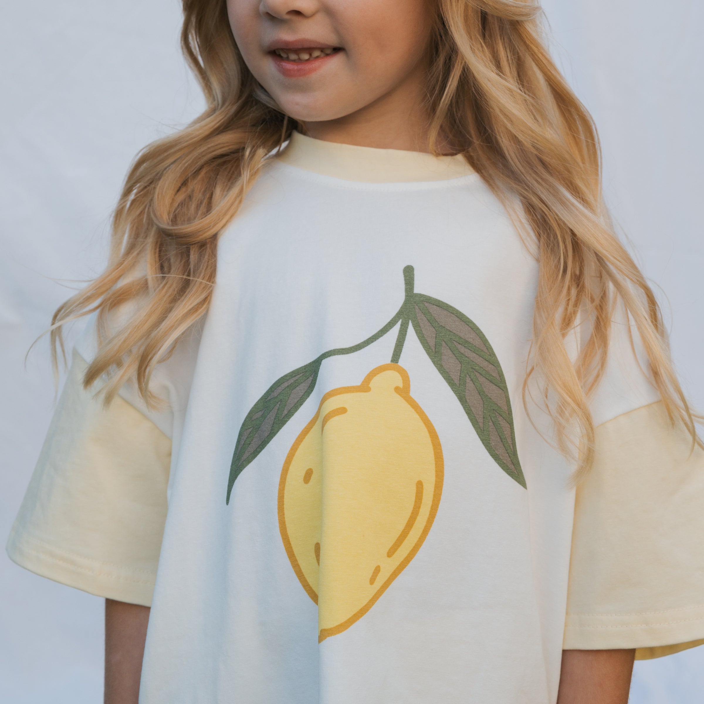 Child Cotton Tee | Lemon