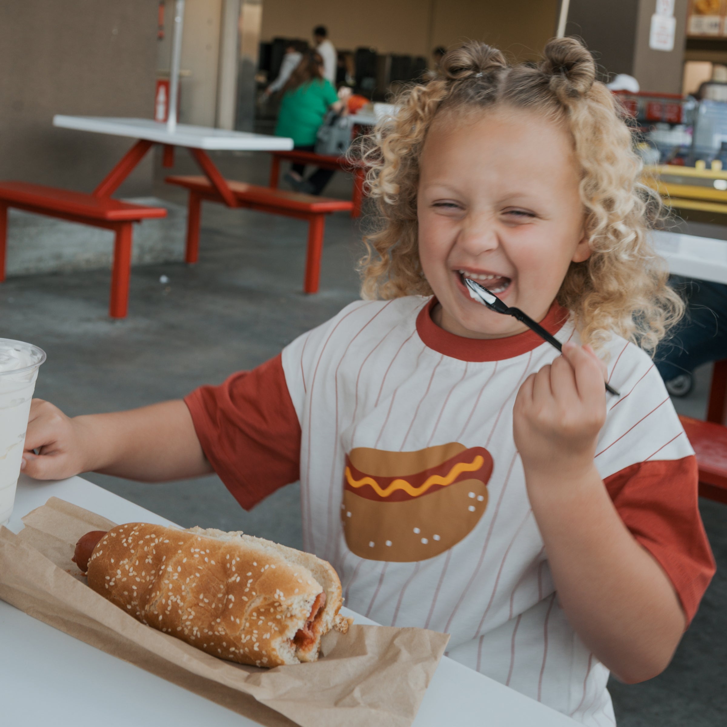 Child Cotton Tee | Hot Dogs