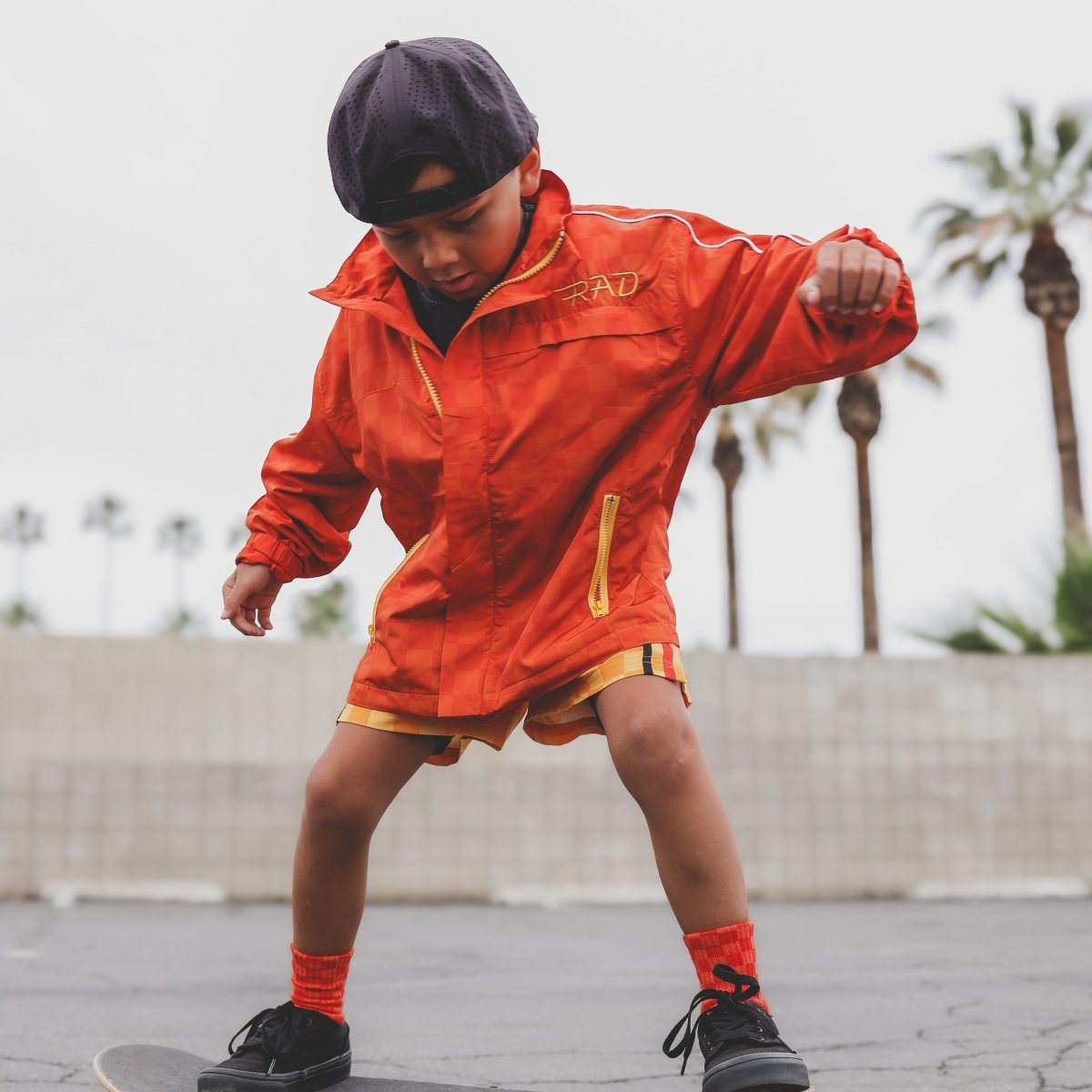 THE STORM RIDER WATERPROOF JACKET - RED - LITTLE RAD THINGS