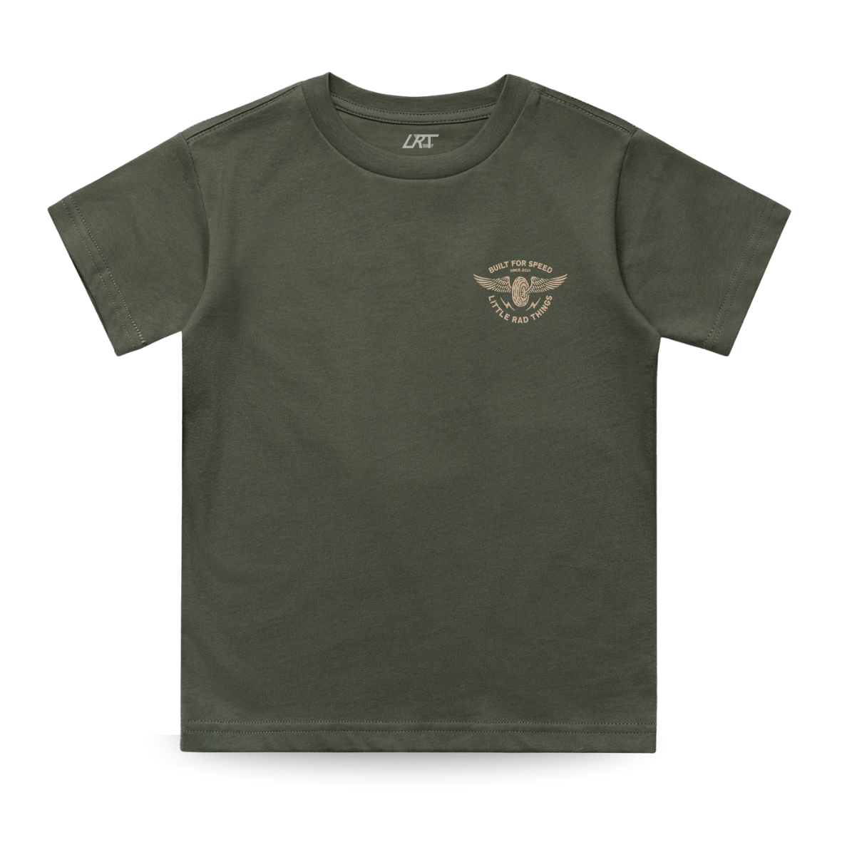 THE WINGED MECHANIC TEE - CYPRESS - LITTLE RAD THINGS