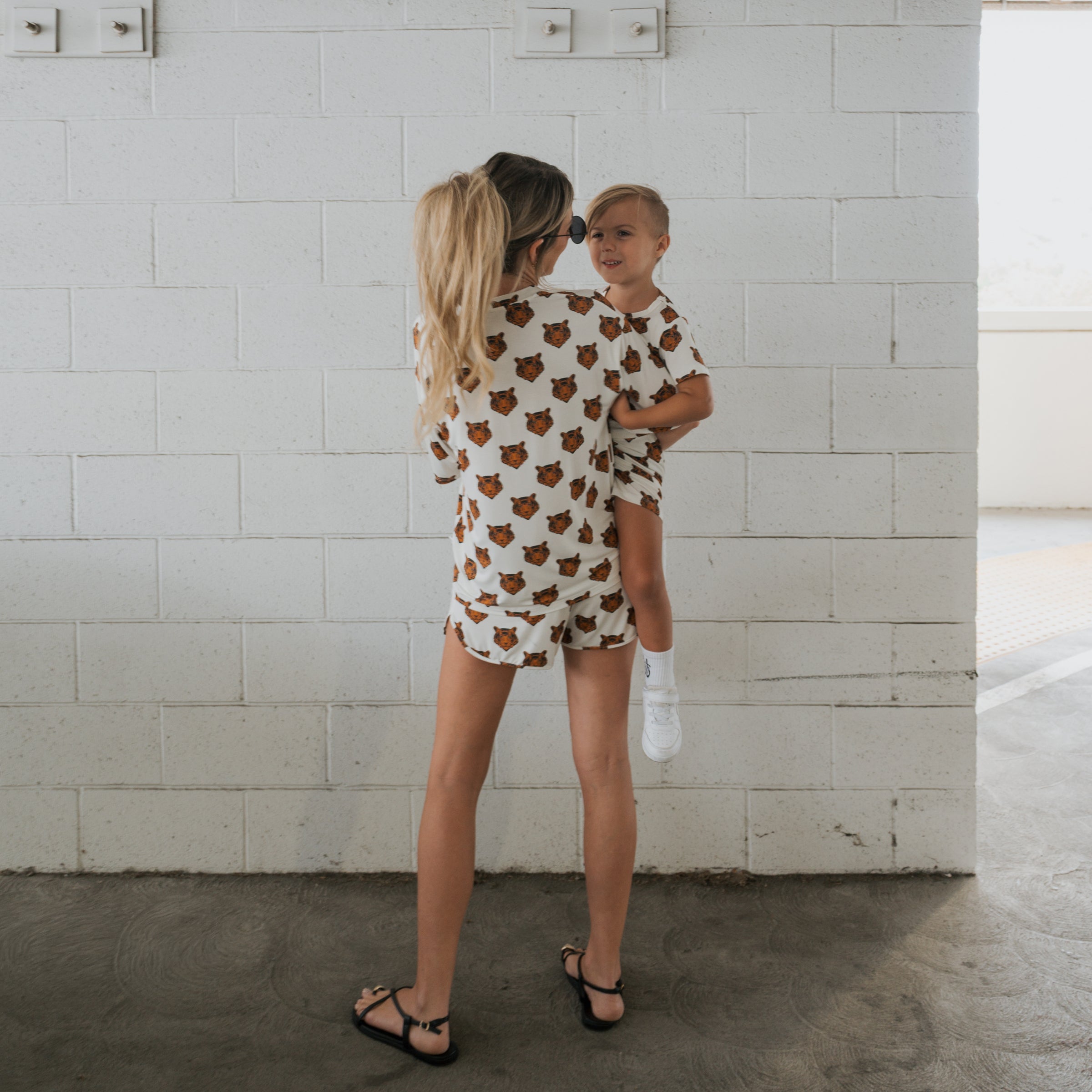 Bamboo Short Set | Tigers