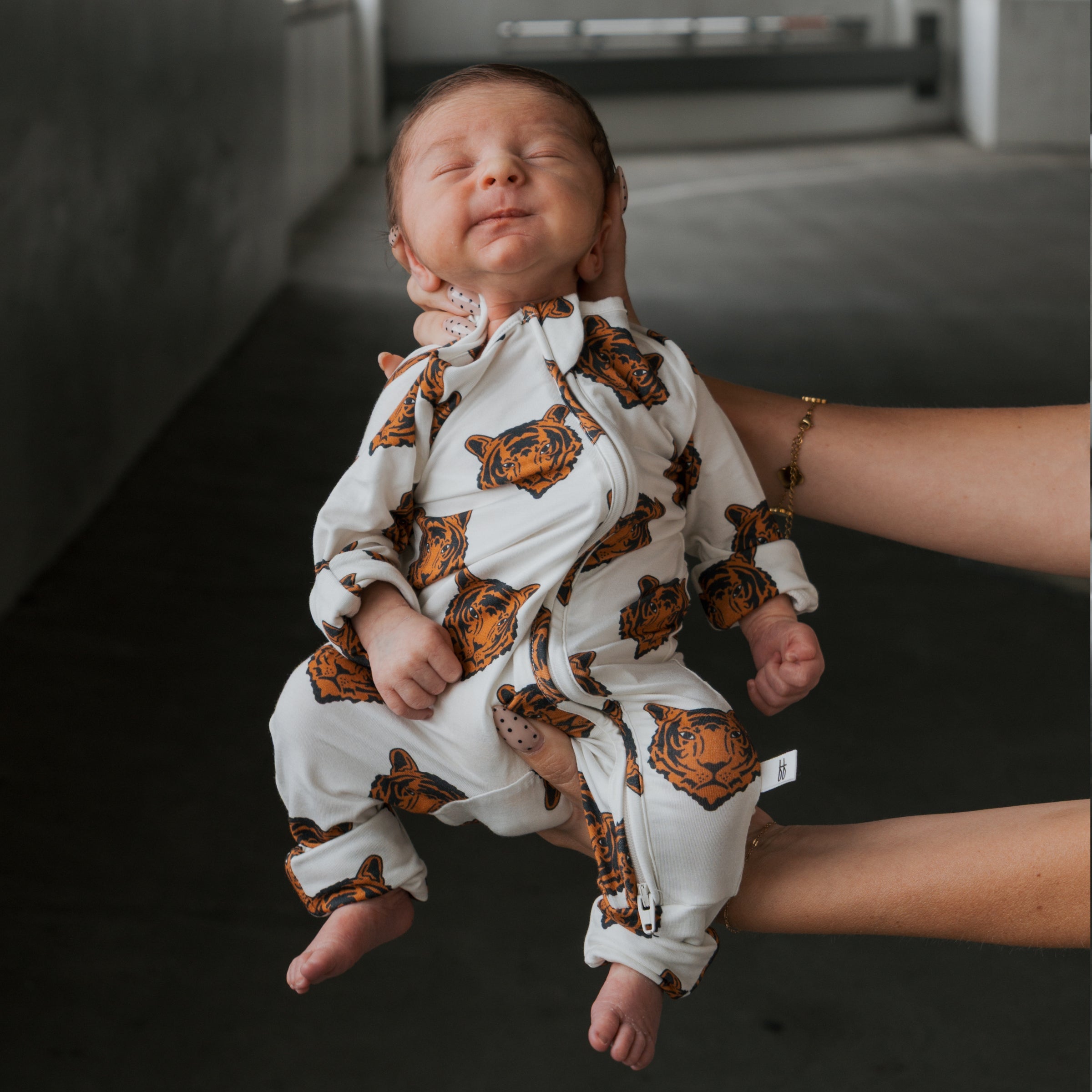Bamboo Zip Pajamas | Tigers