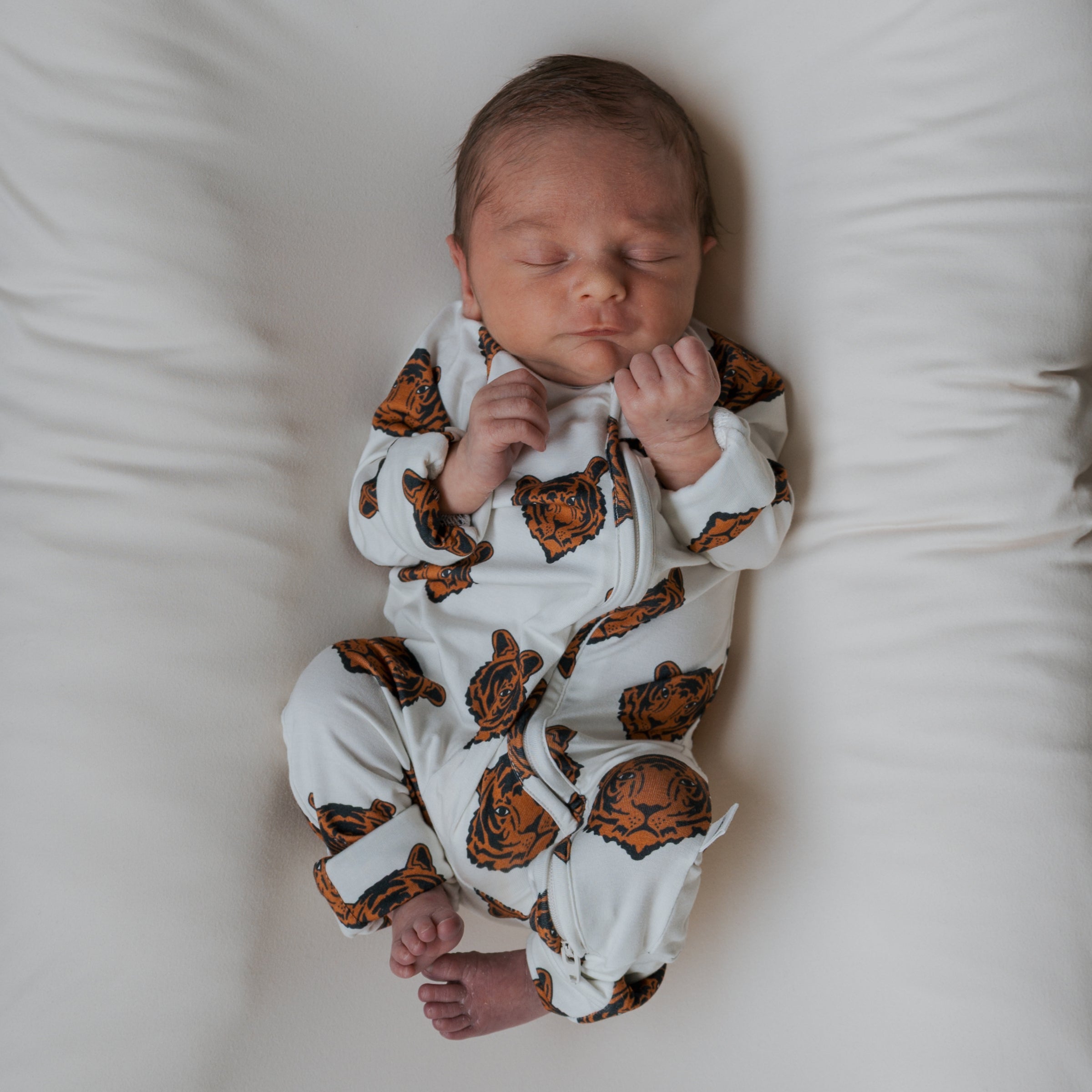 Bamboo Zip Pajamas | Tigers