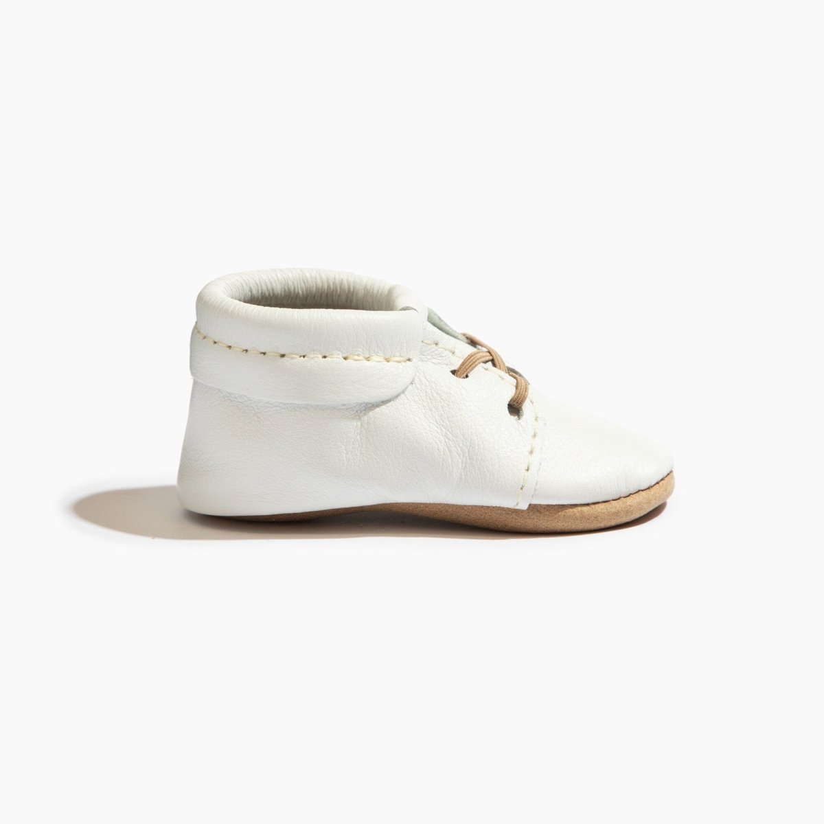 Toasted Bright White Oxford Baby Shoe - LITTLE RAD THINGS