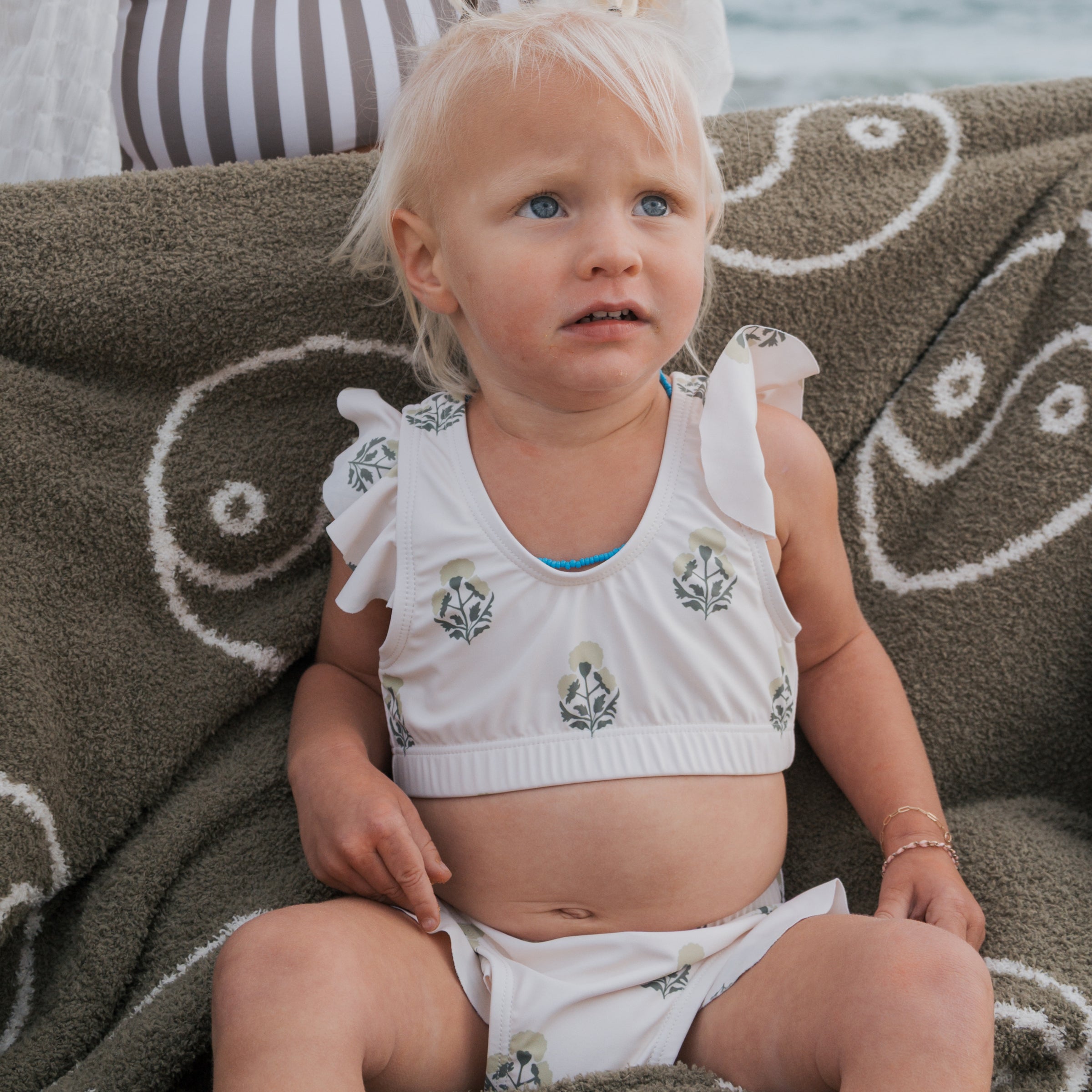 Girl's Two Piece Swimsuit | Marigold