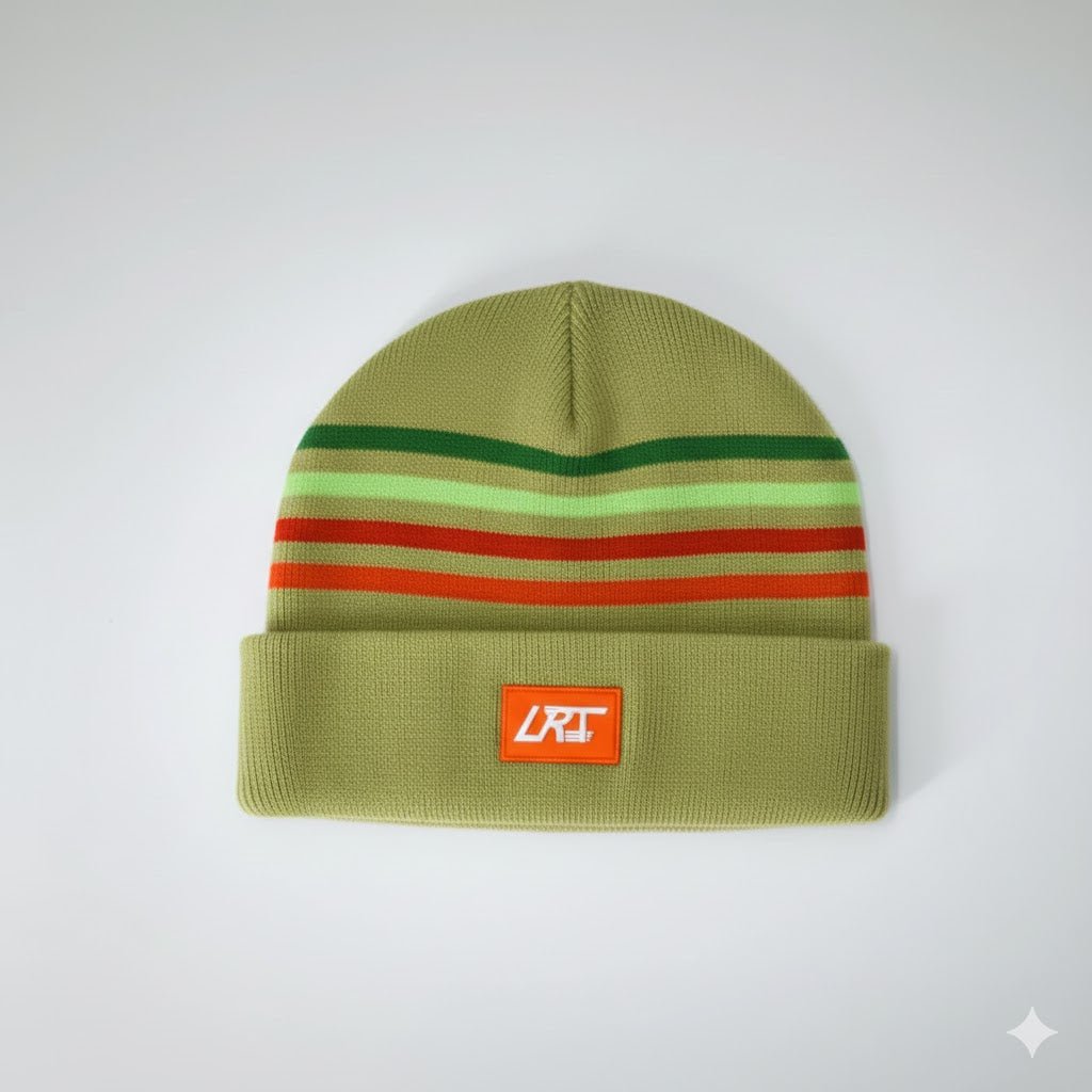 VINTAGE STRIPES BEANIE - MINT - LITTLE RAD THINGS