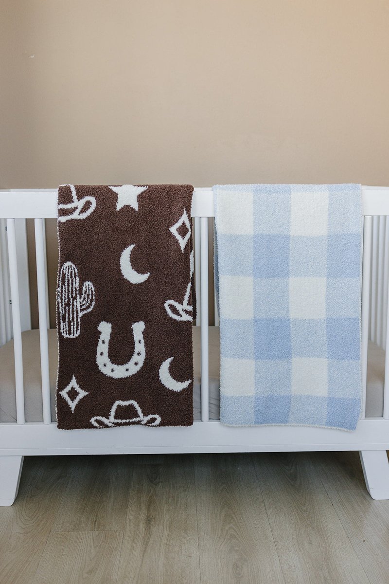 Western Plush Blanket - LITTLE RAD THINGS