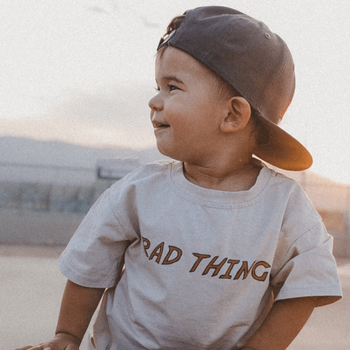 WHERE THE RAD THINGS ARE TEE™ - VINTAGE BIEGE - LITTLE RAD THINGS