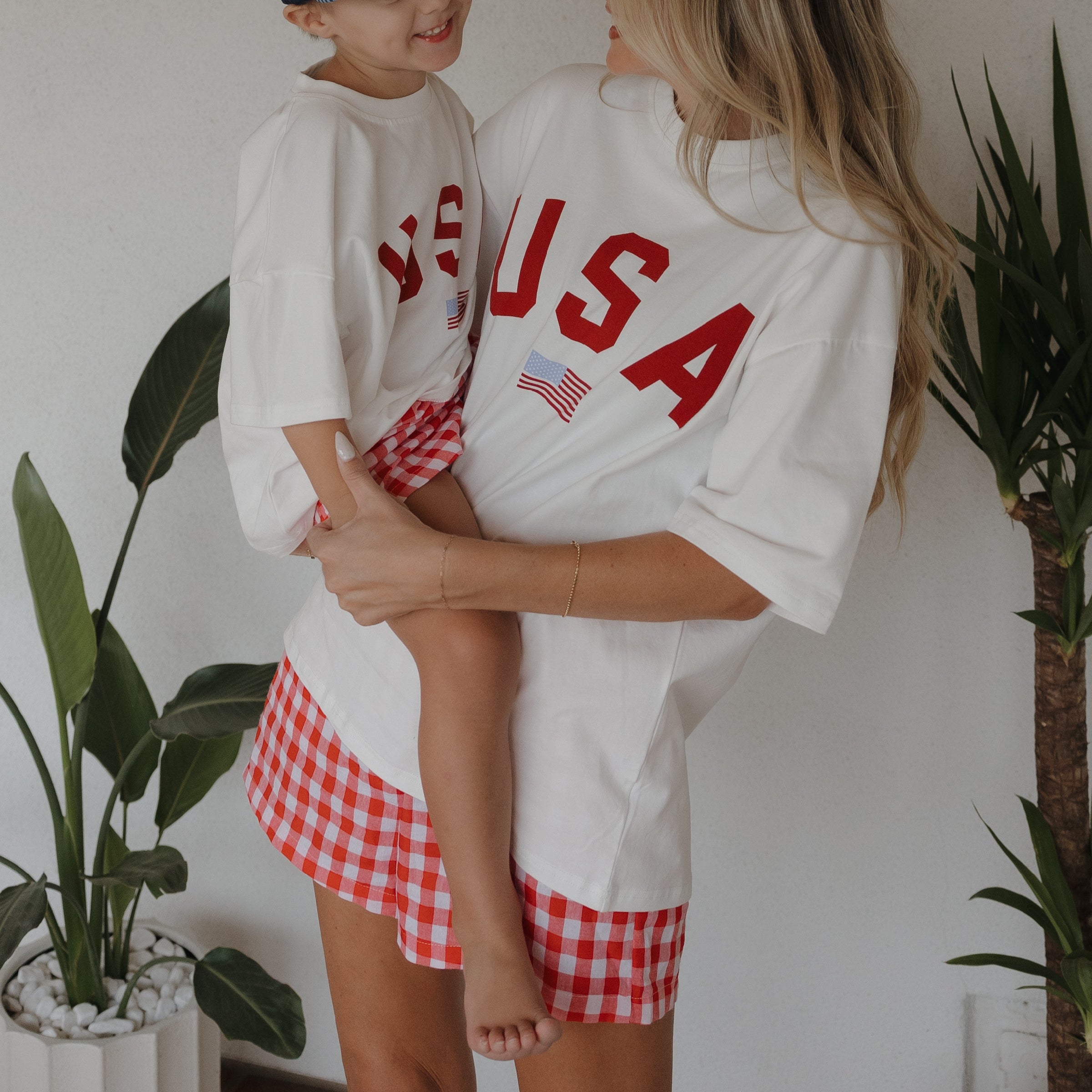 Women's Boxer Shorts | Scarlet Gingham