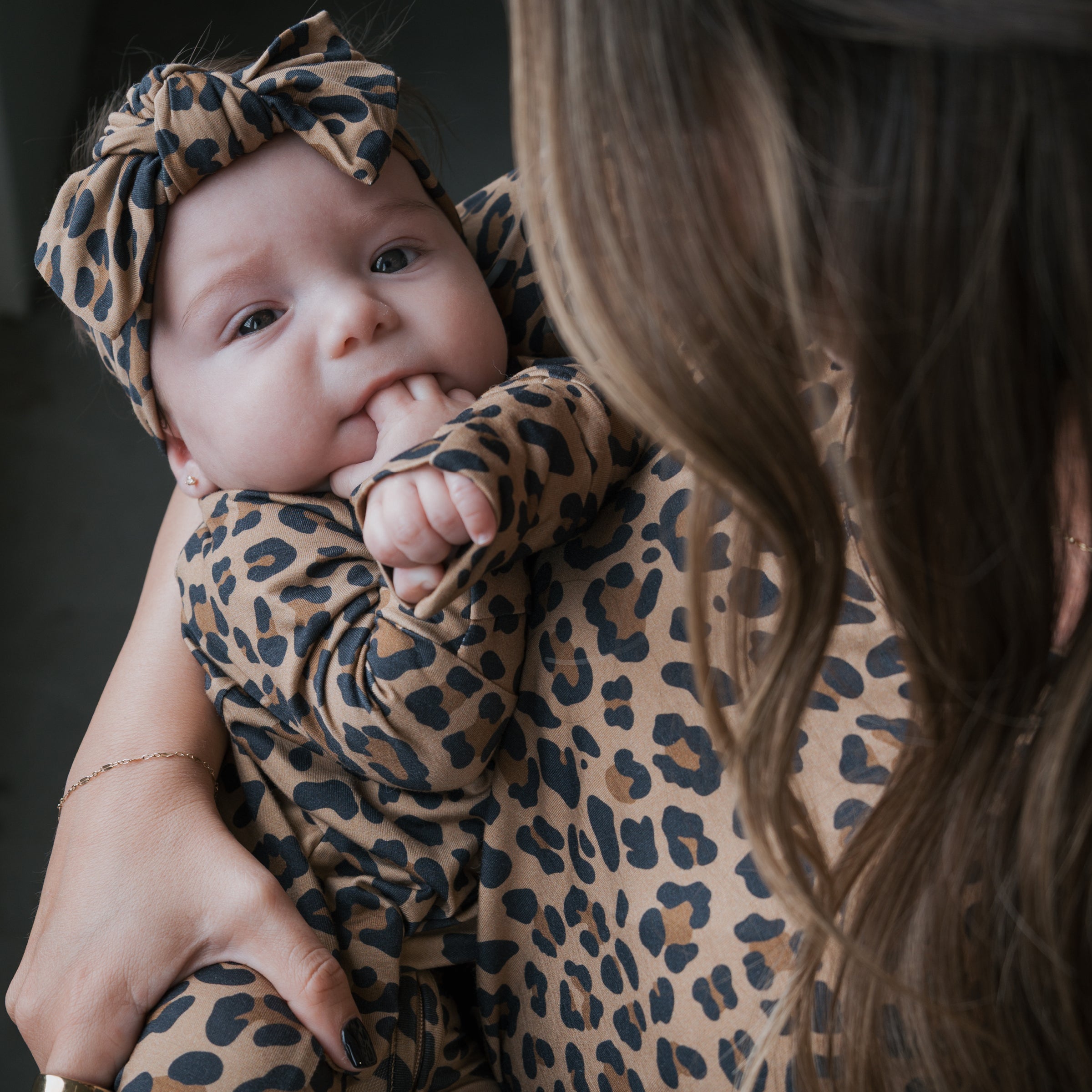 Bamboo Zip Pajamas | Leopard