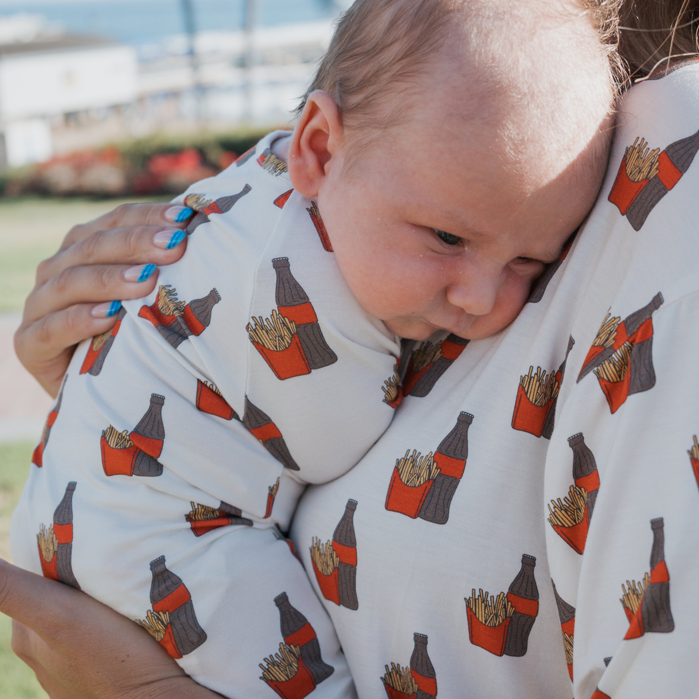 Bamboo Zip Pajamas | Fries & Cola