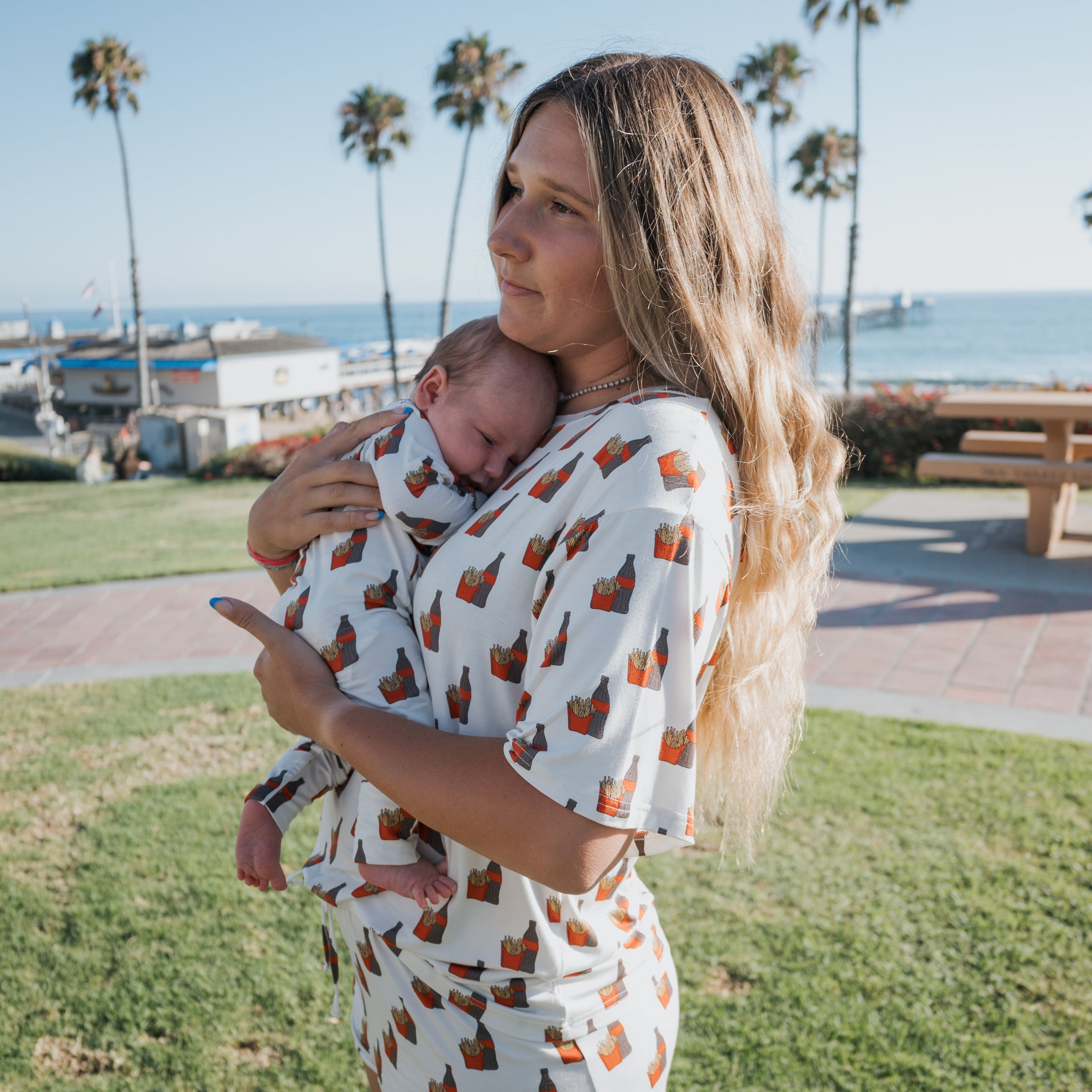 Bamboo Zip Pajamas | Fries & Cola