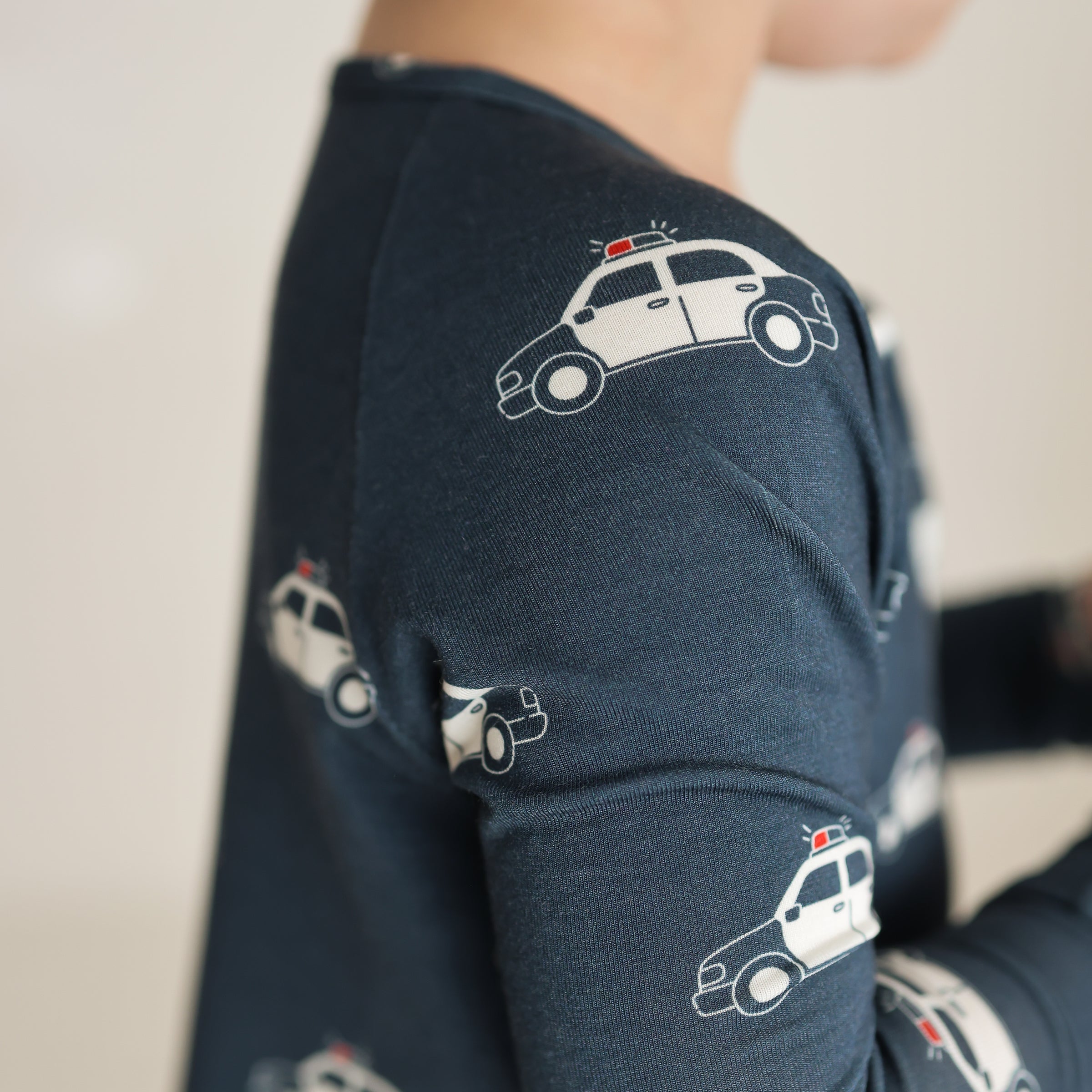 Bamboo Zip Pajamas | Police Cruiser