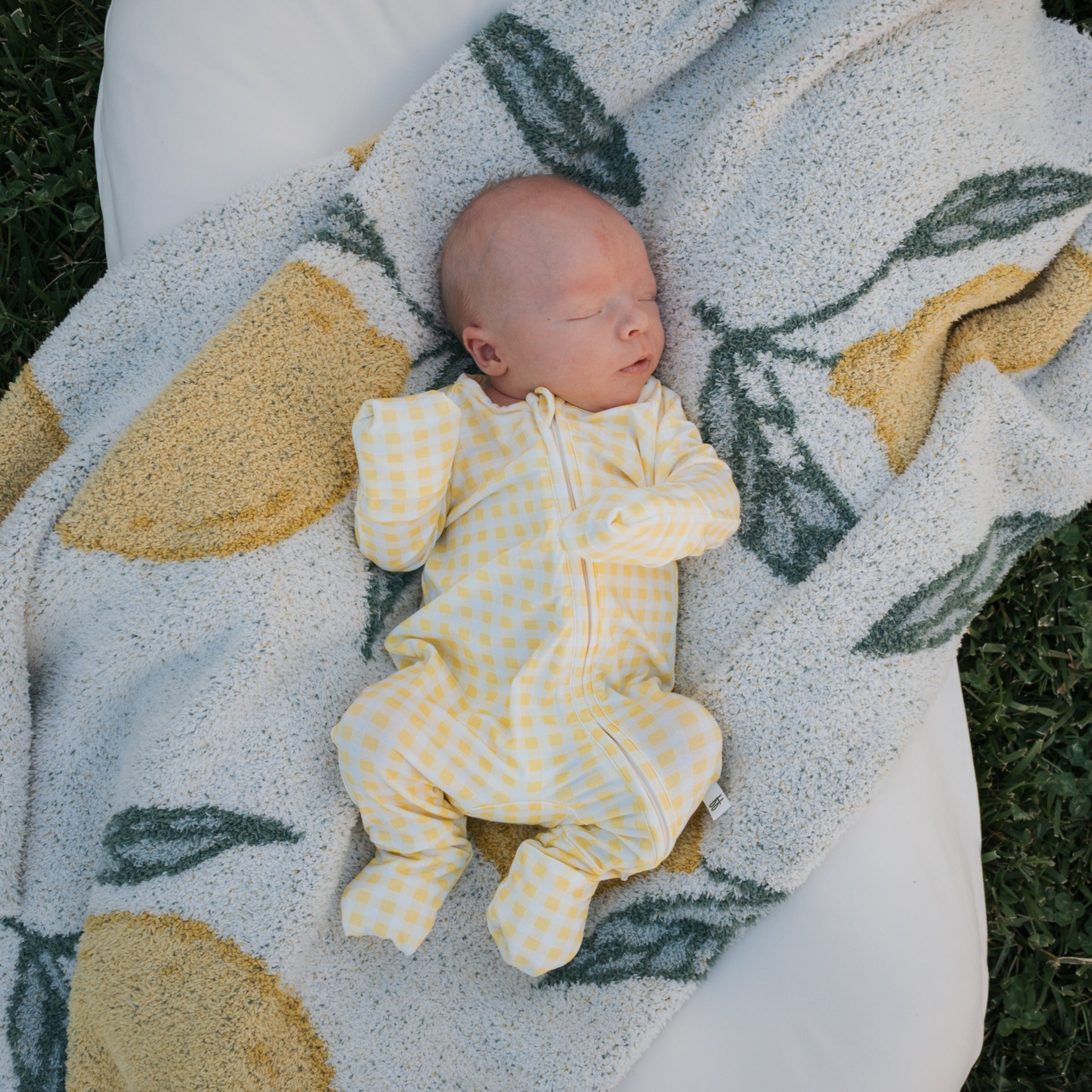 Bamboo Zip Pajamas | Citron