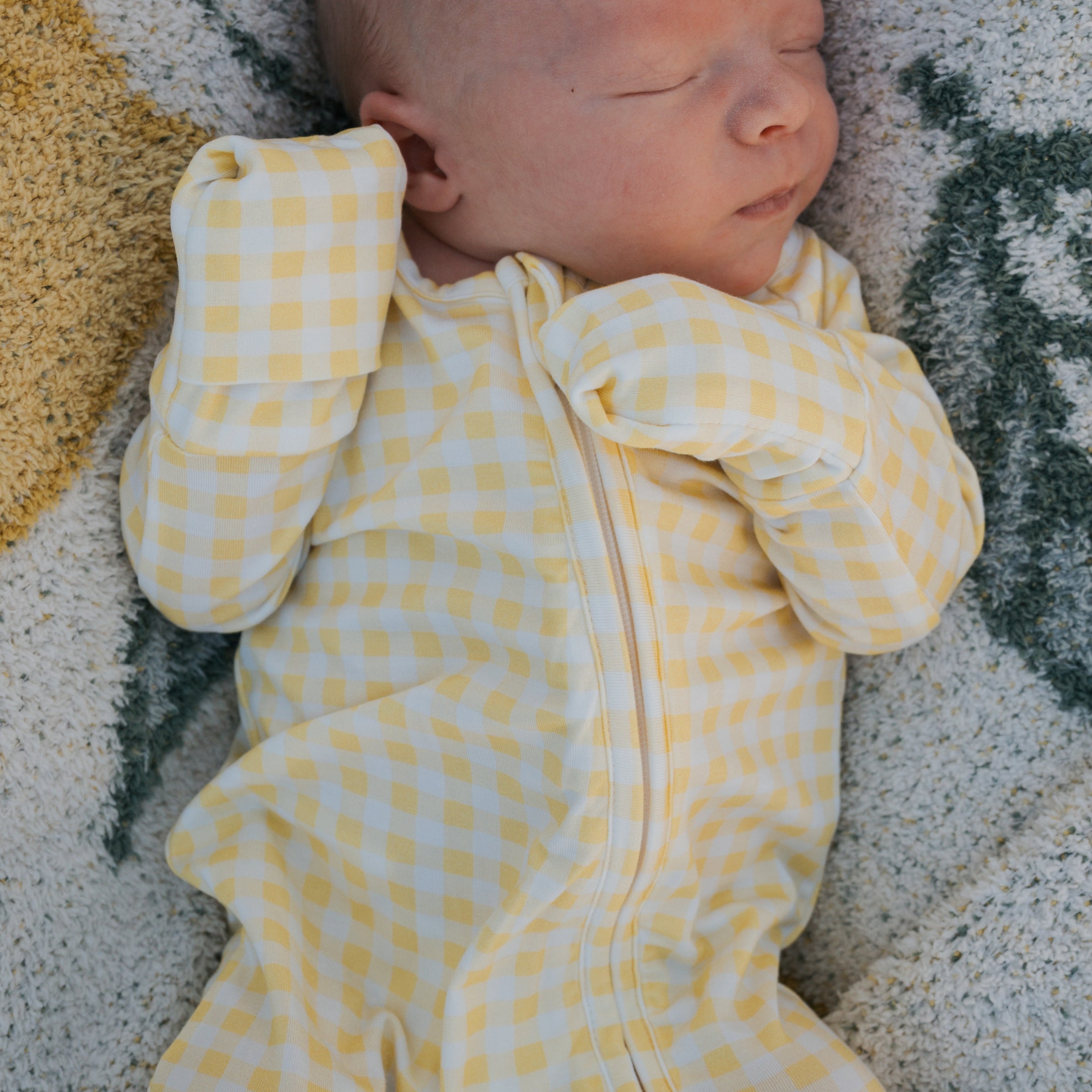 Bamboo Zip Pajamas | Citron