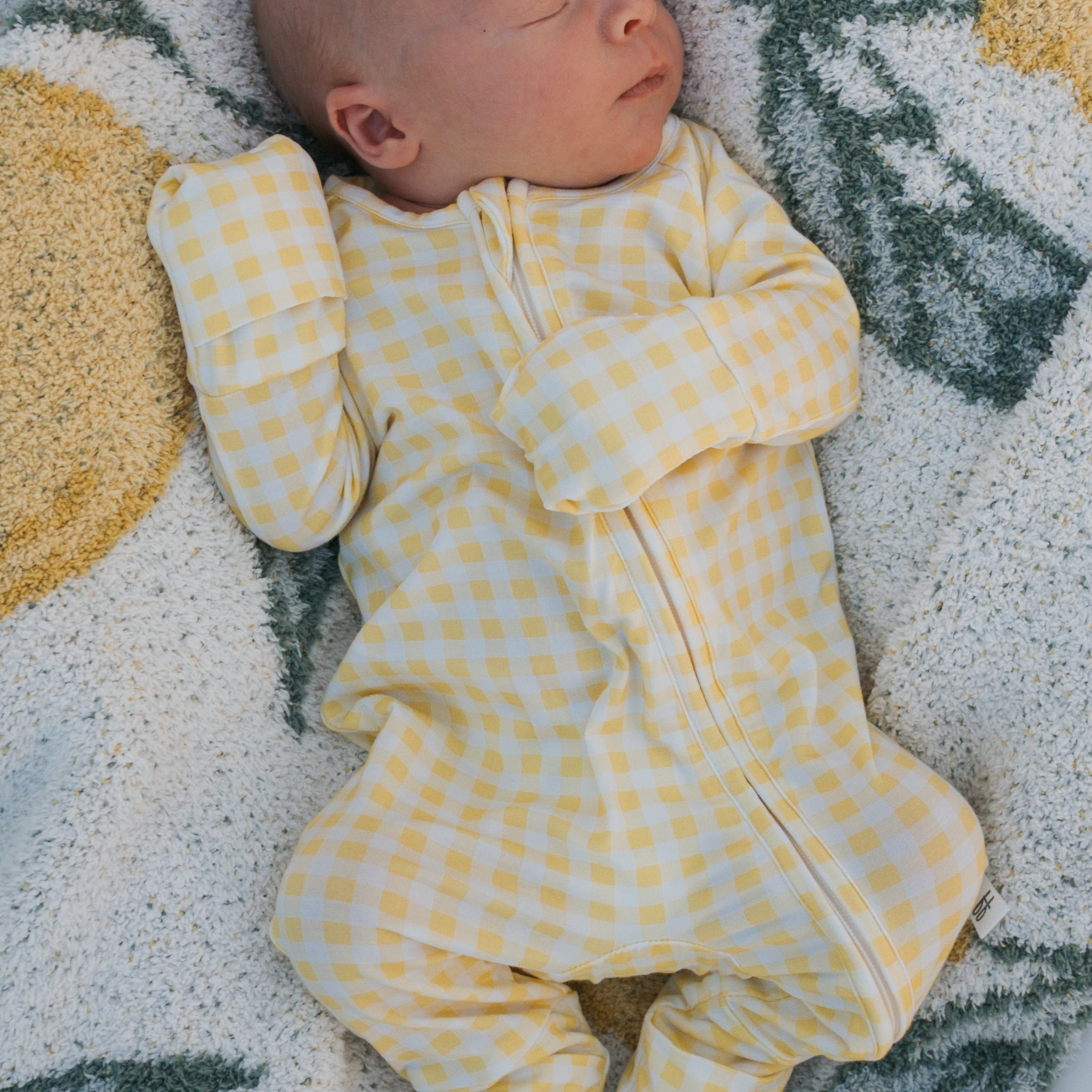 Bamboo Zip Pajamas | Citron