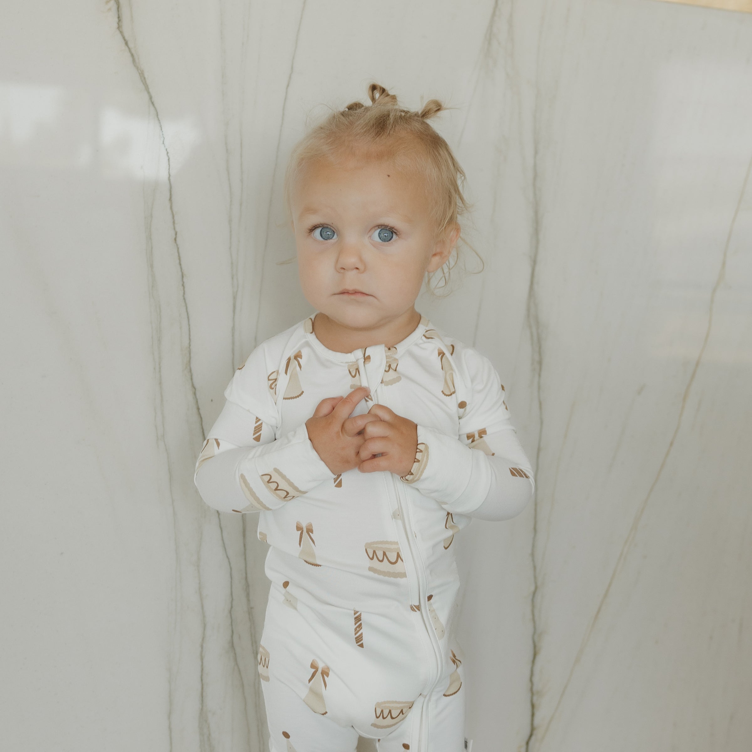Bamboo Zip Pajamas | Birthday Girl